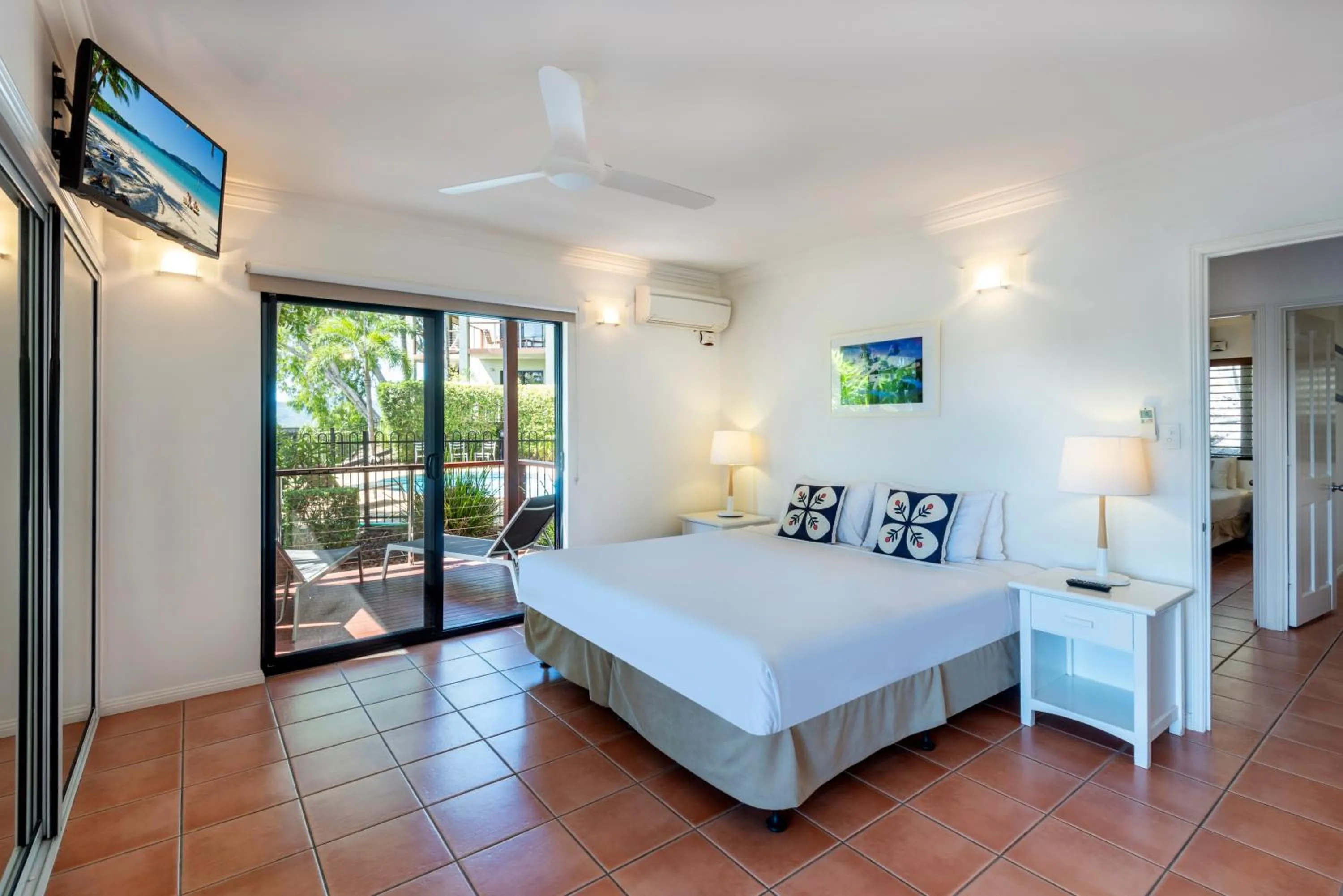 Bed in Hamilton Island Holiday Homes