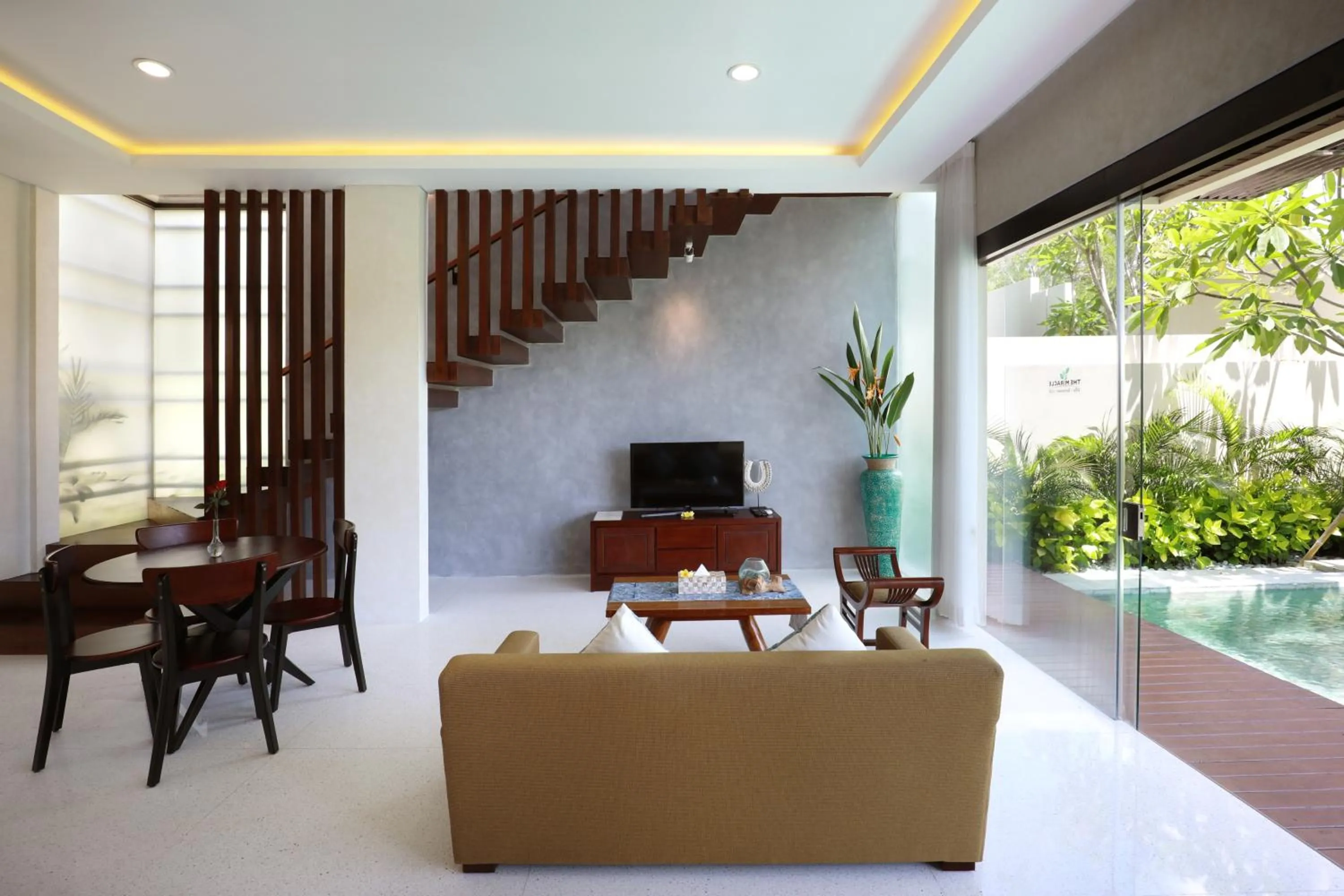 Living room in The Miracle Villa Nusa Dua