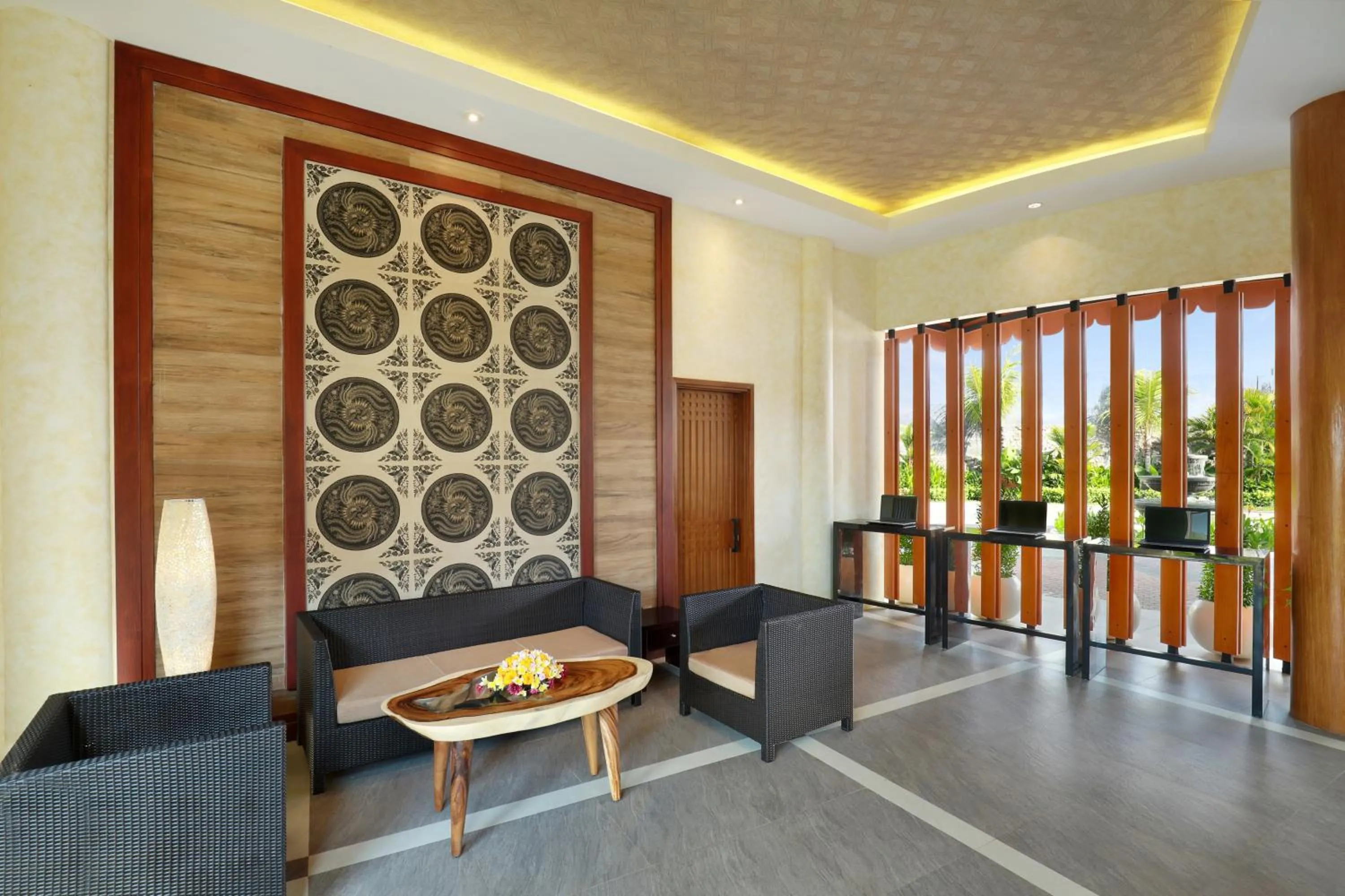 Garden in The Miracle Villa Nusa Dua