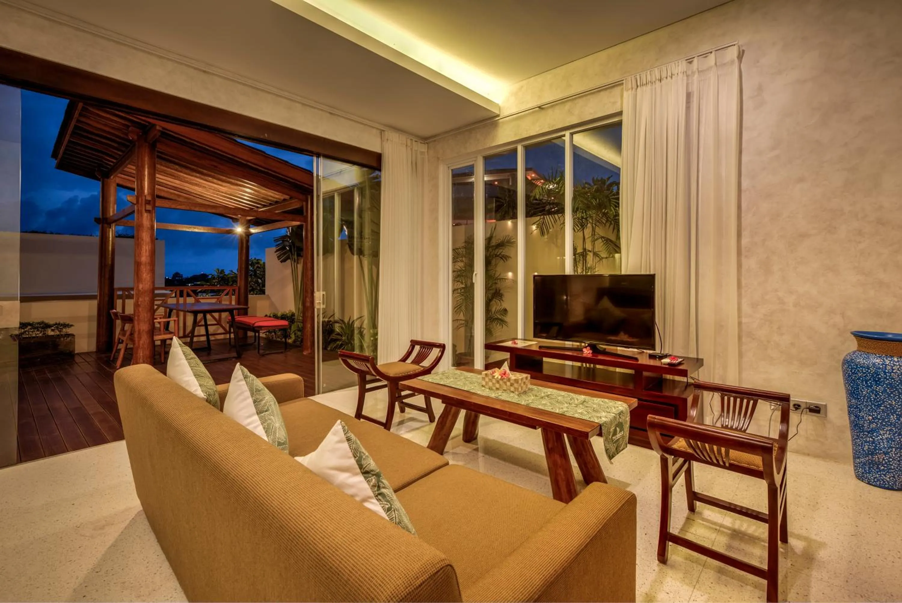Living room in The Miracle Villa Nusa Dua