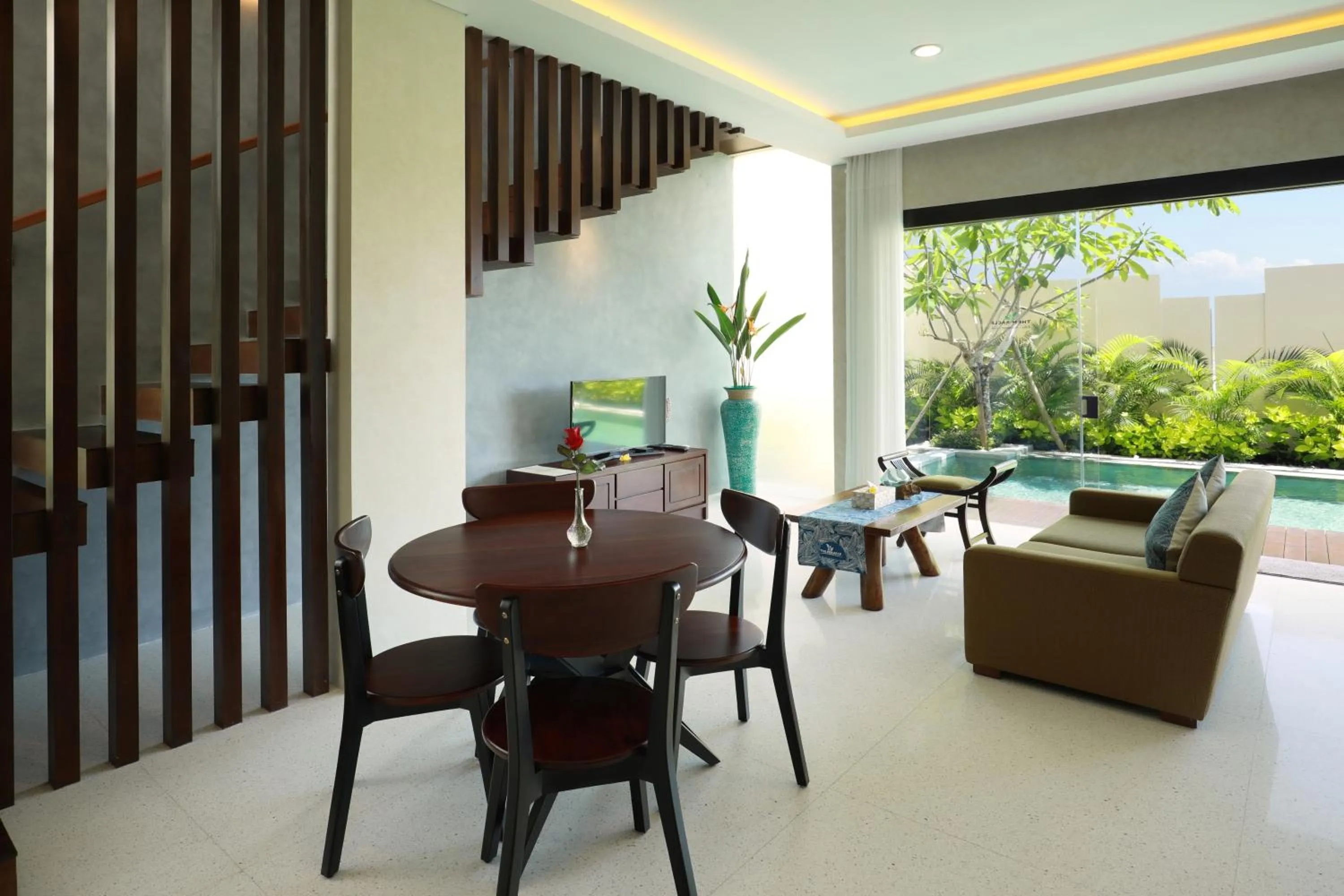 Living room in The Miracle Villa Nusa Dua