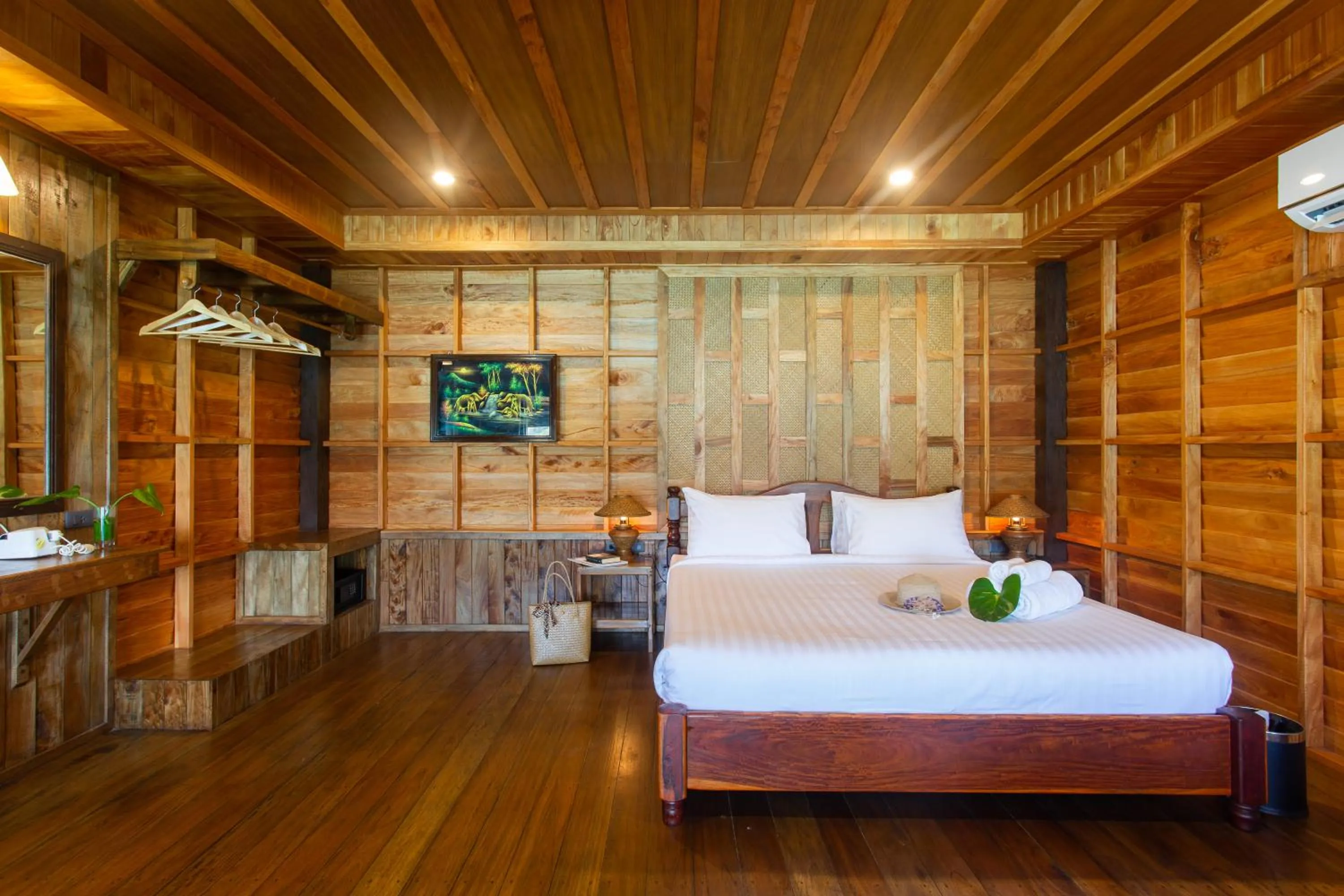 Bedroom, Bed in Koh Tao Relax Freedom Beach Resort