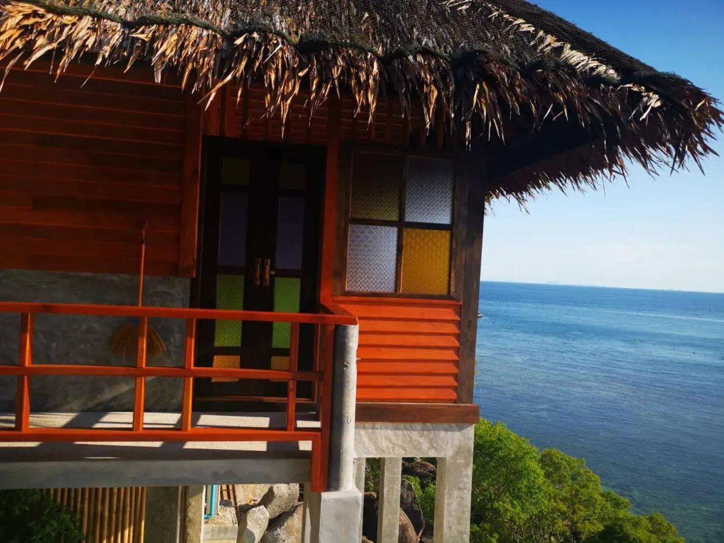 Sea view in Koh Tao Relax Freedom Beach Resort Sea view in Koh Tao Relax Freedom Beach Resort
