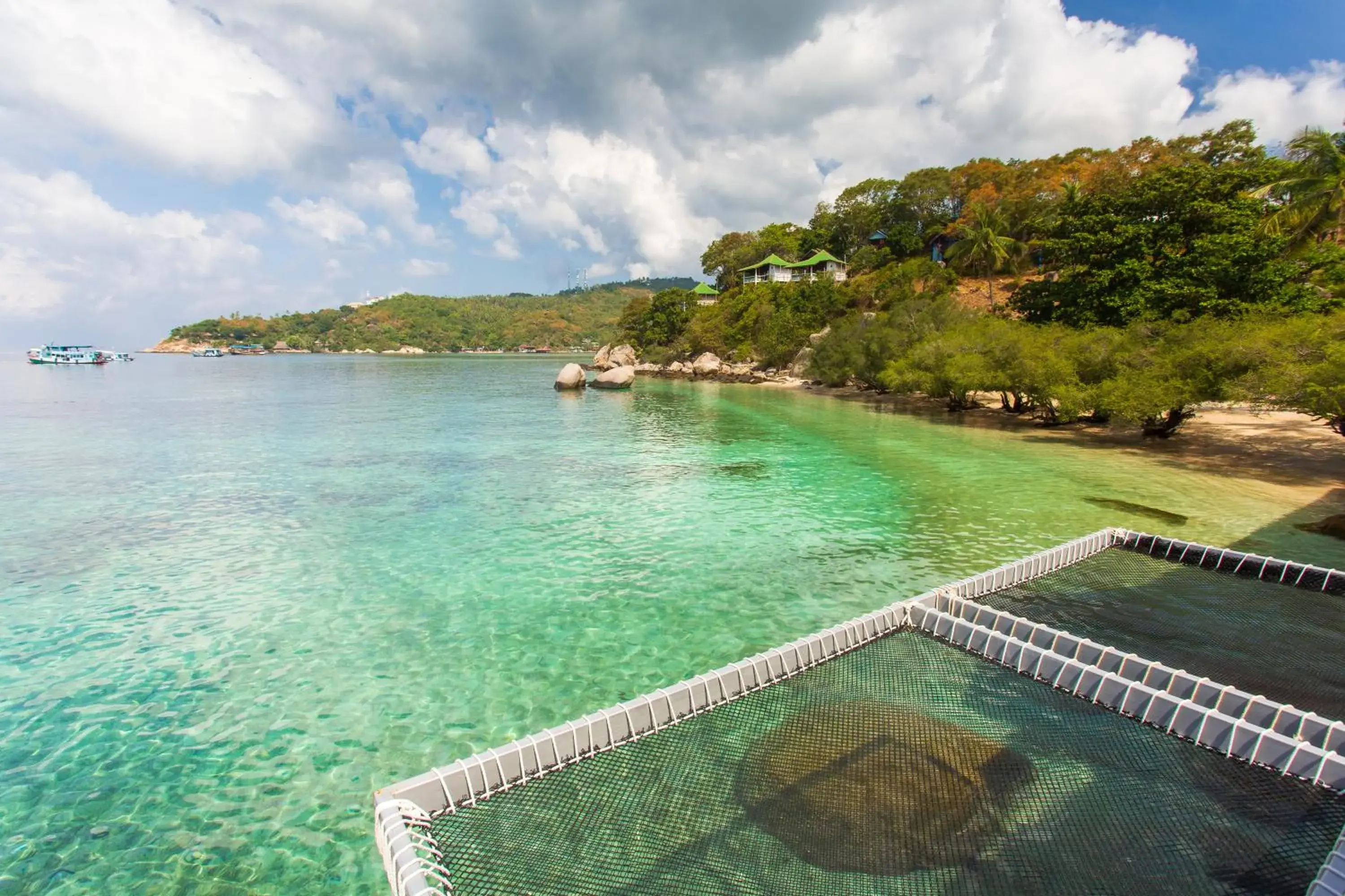 Sea view in Koh Tao Relax Freedom Beach Resort Sea view in Koh Tao Relax Freedom Beach Resort