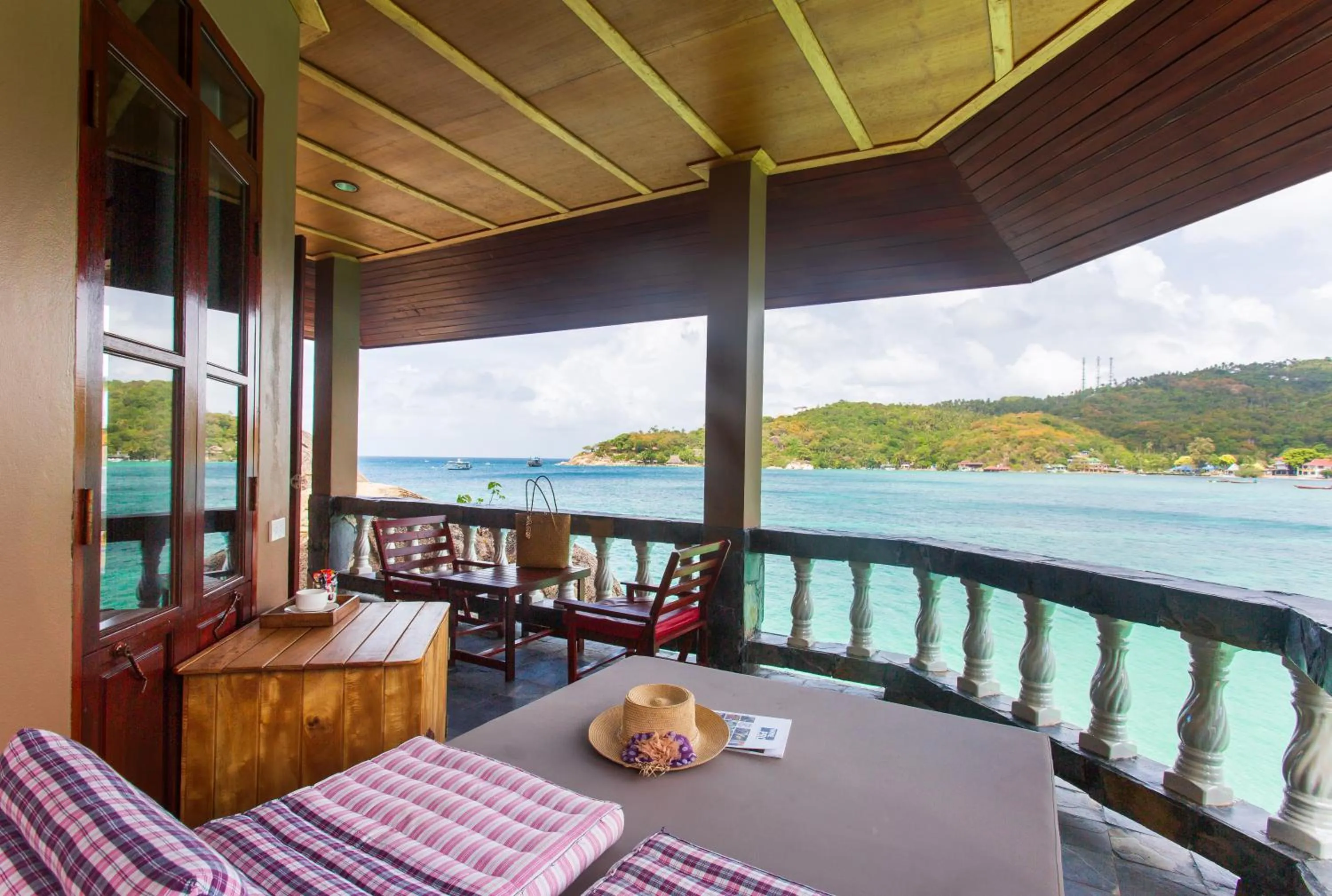 Balcony/Terrace in Koh Tao Relax Freedom Beach Resort