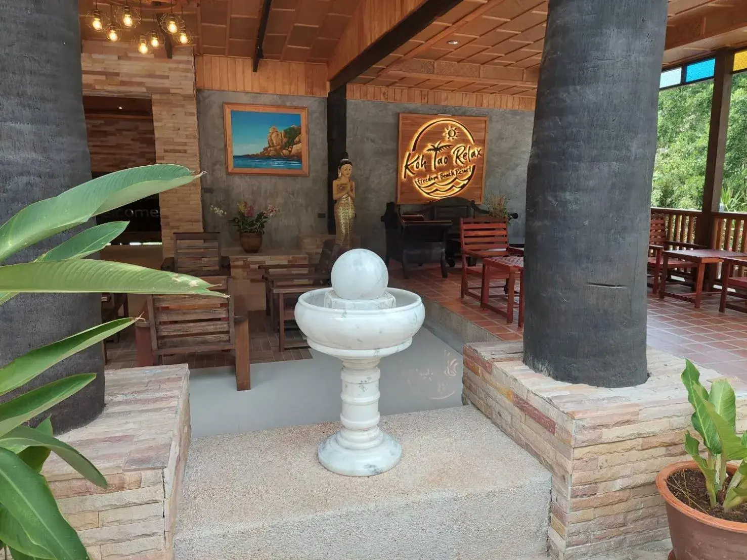 Lobby or reception in Koh Tao Relax Freedom Beach Resort Lobby or reception in Koh Tao Relax Freedom Beach Resort