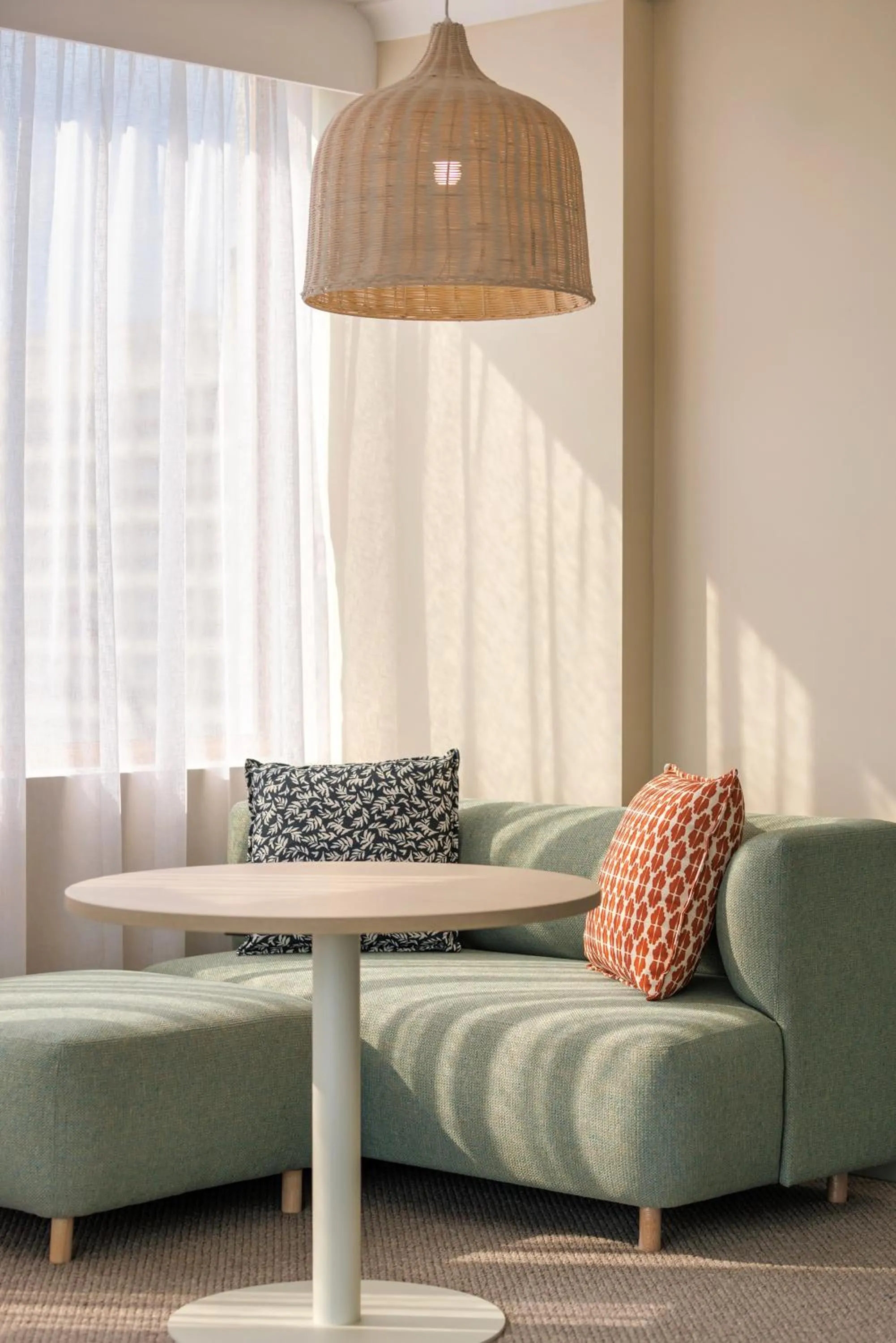 Seating area in Pacific Hotel Cairns