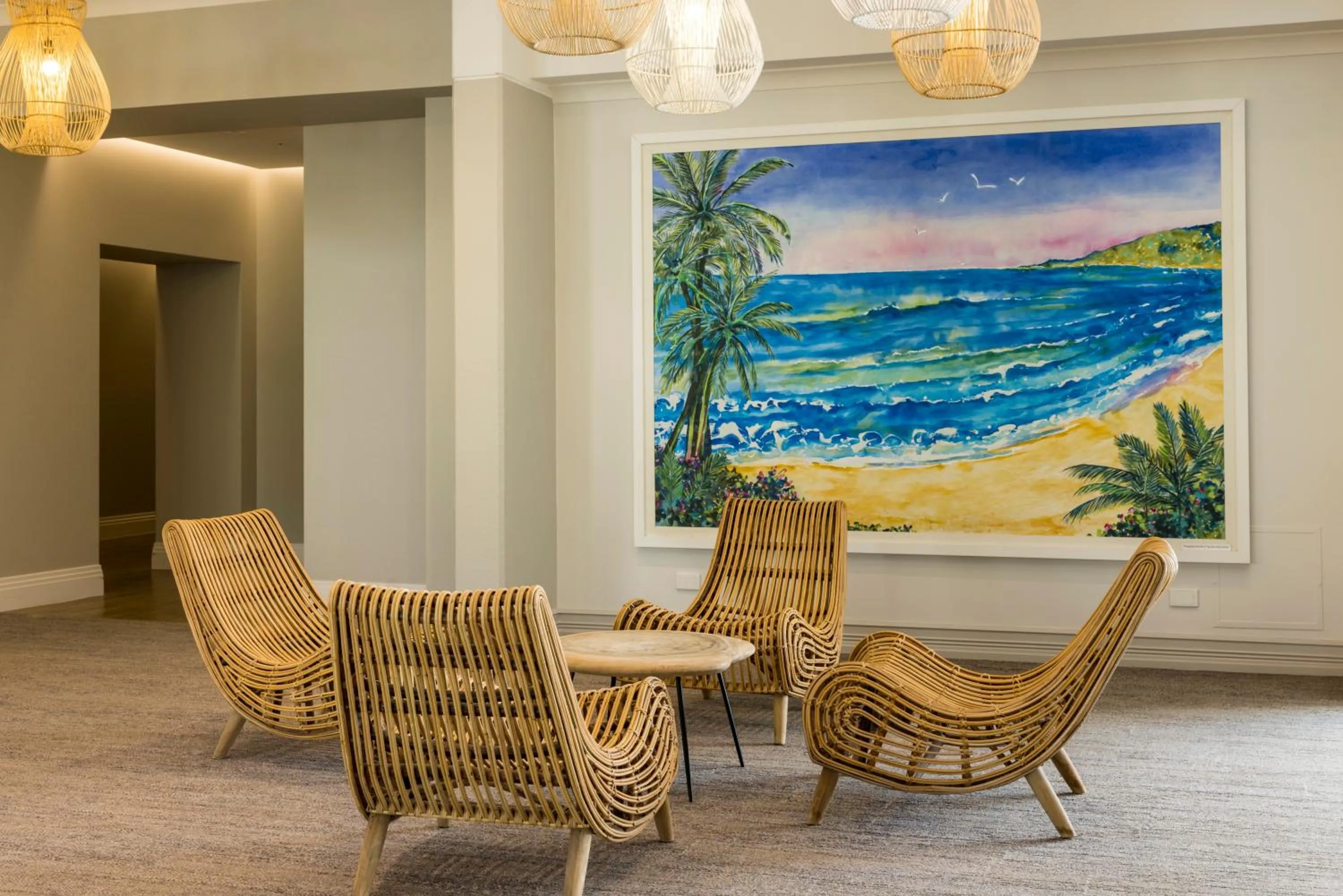 Lobby or reception in Pacific Hotel Cairns