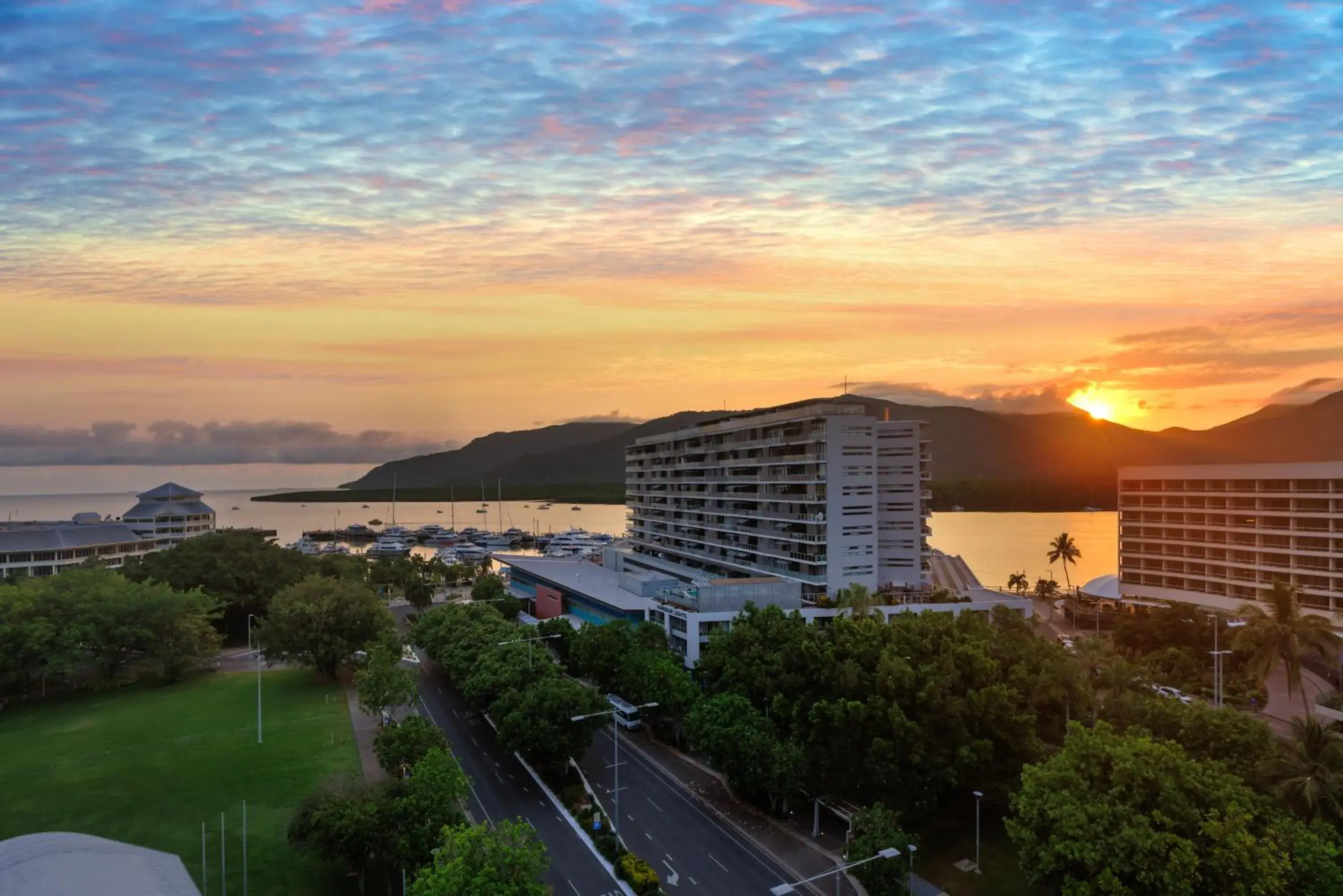 View (from property/room) in Pacific Hotel Cairns View (from property/room) in Pacific Hotel Cairns