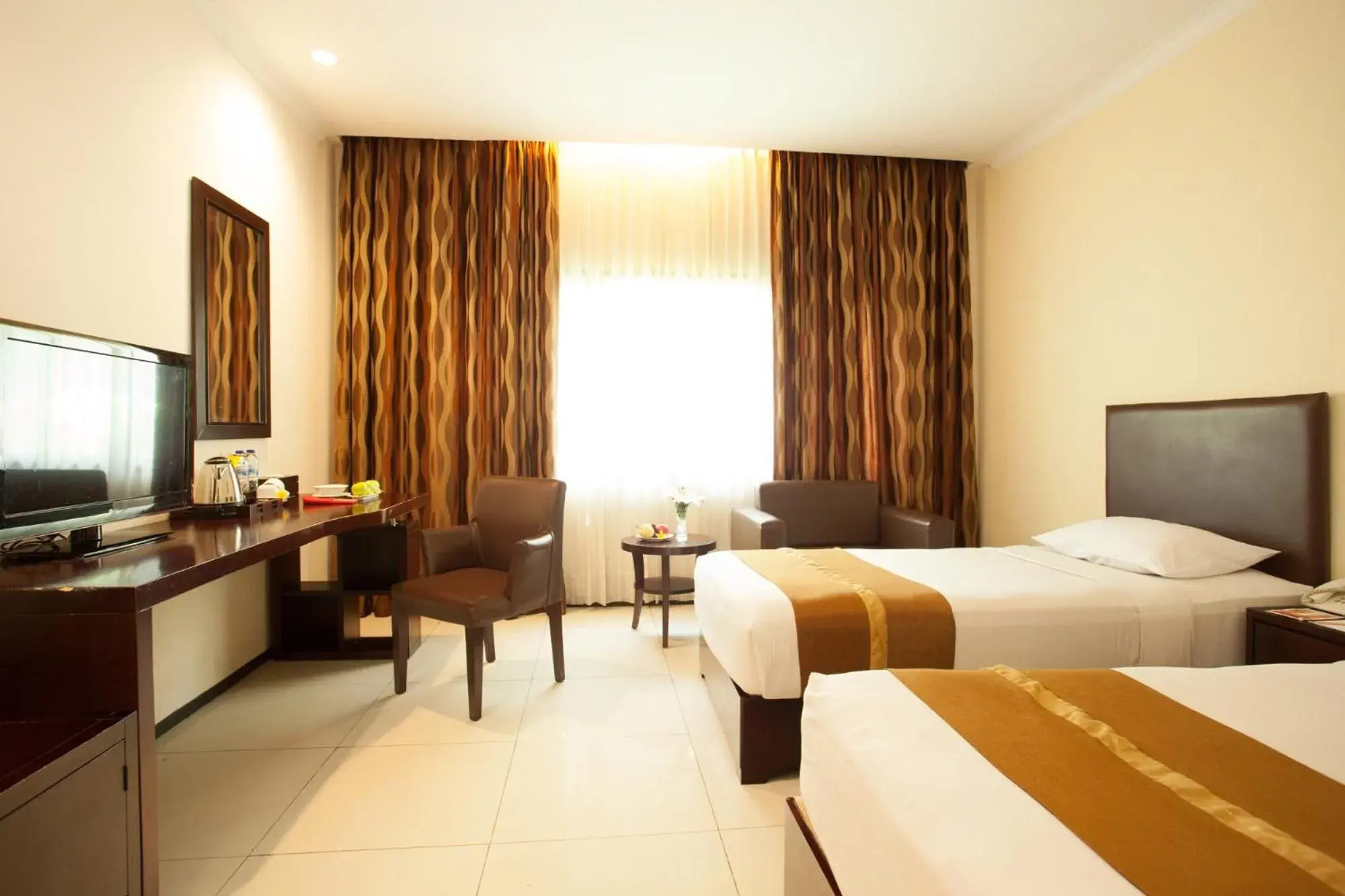 Deluxe Twin Room in Hotel Montana Dua Malang Deluxe Twin Room in Hotel Montana Dua Malang