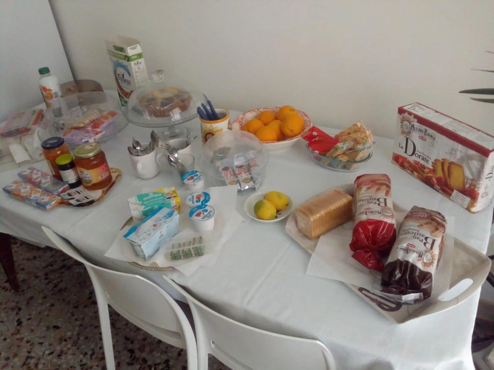 Continental breakfast in Victoria