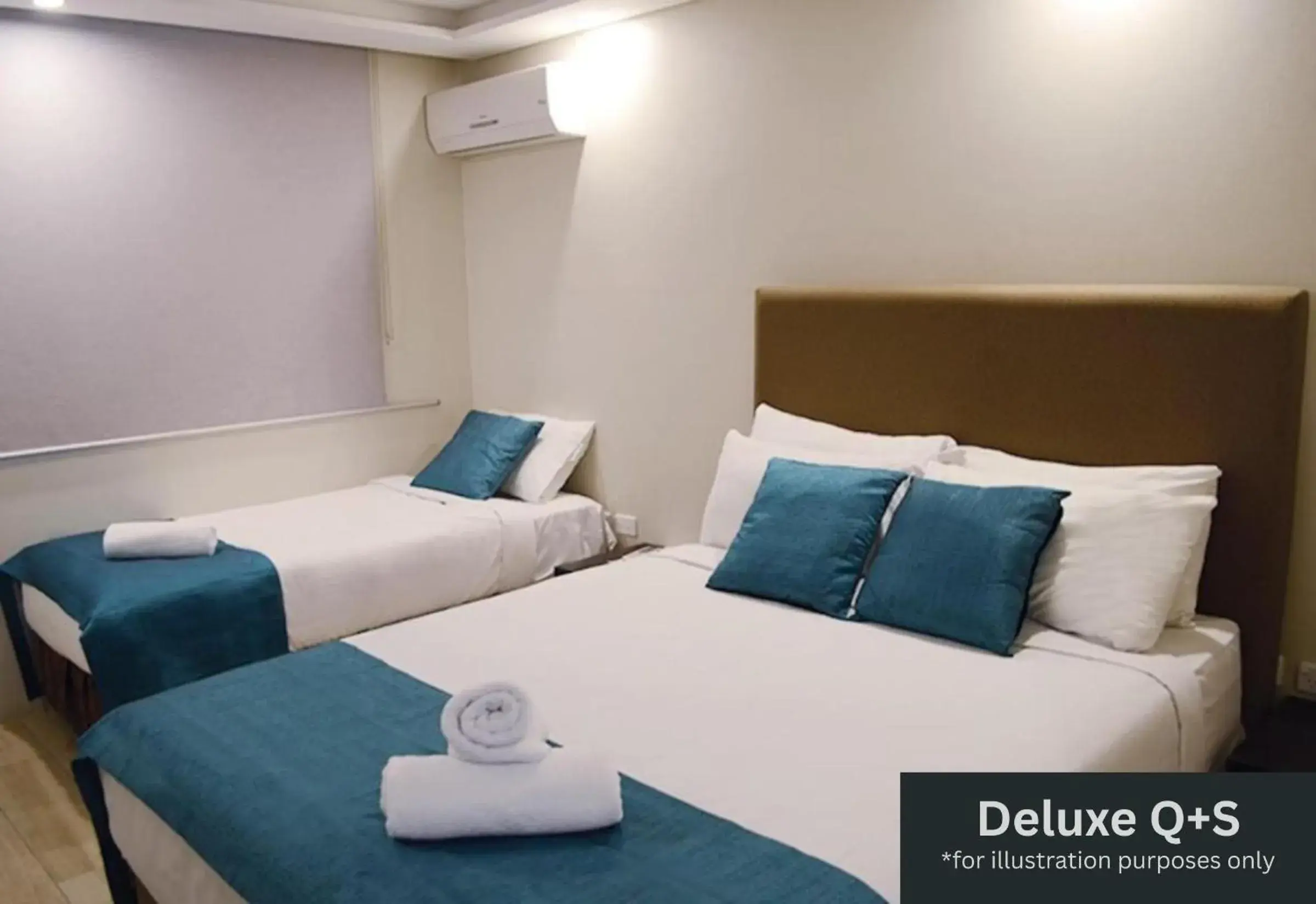 Bed in Marco Polo Motor Inn Sydney Hotel Bed in Marco Polo Motor Inn Sydney Hotel