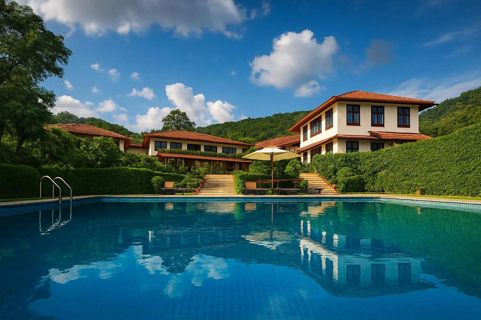 Property building in Amritara Ambatty Greens Resort