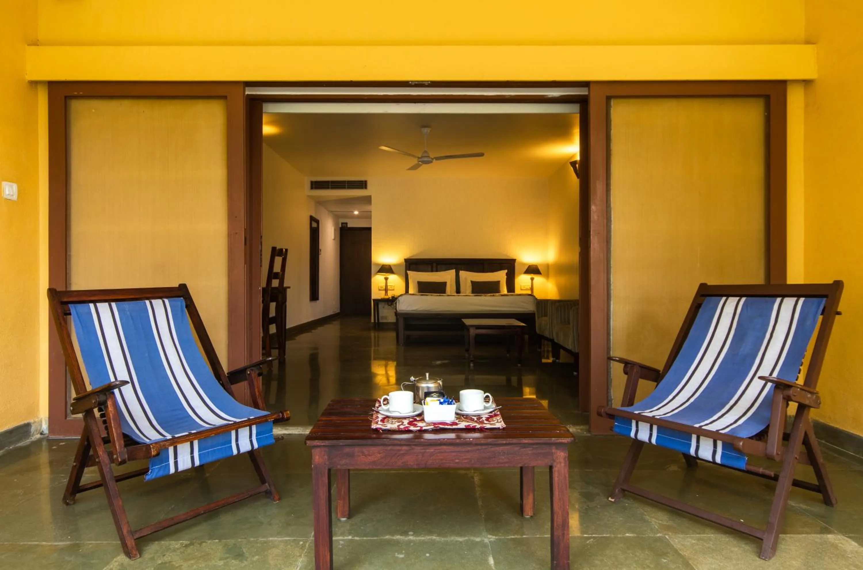 Patio in Amritara Ambatty Greens Resort