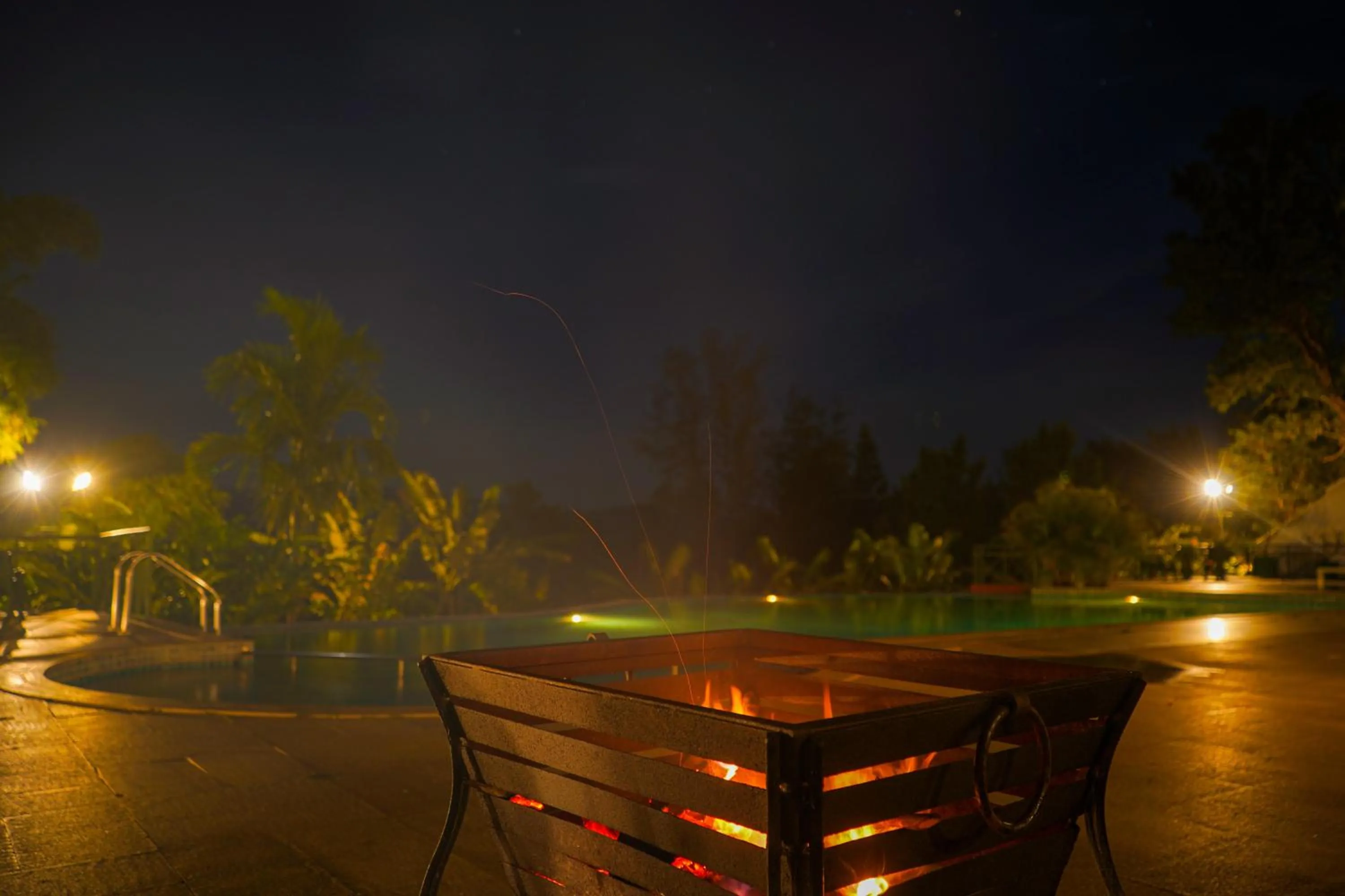 Patio in Amritara Ambatty Greens Resort