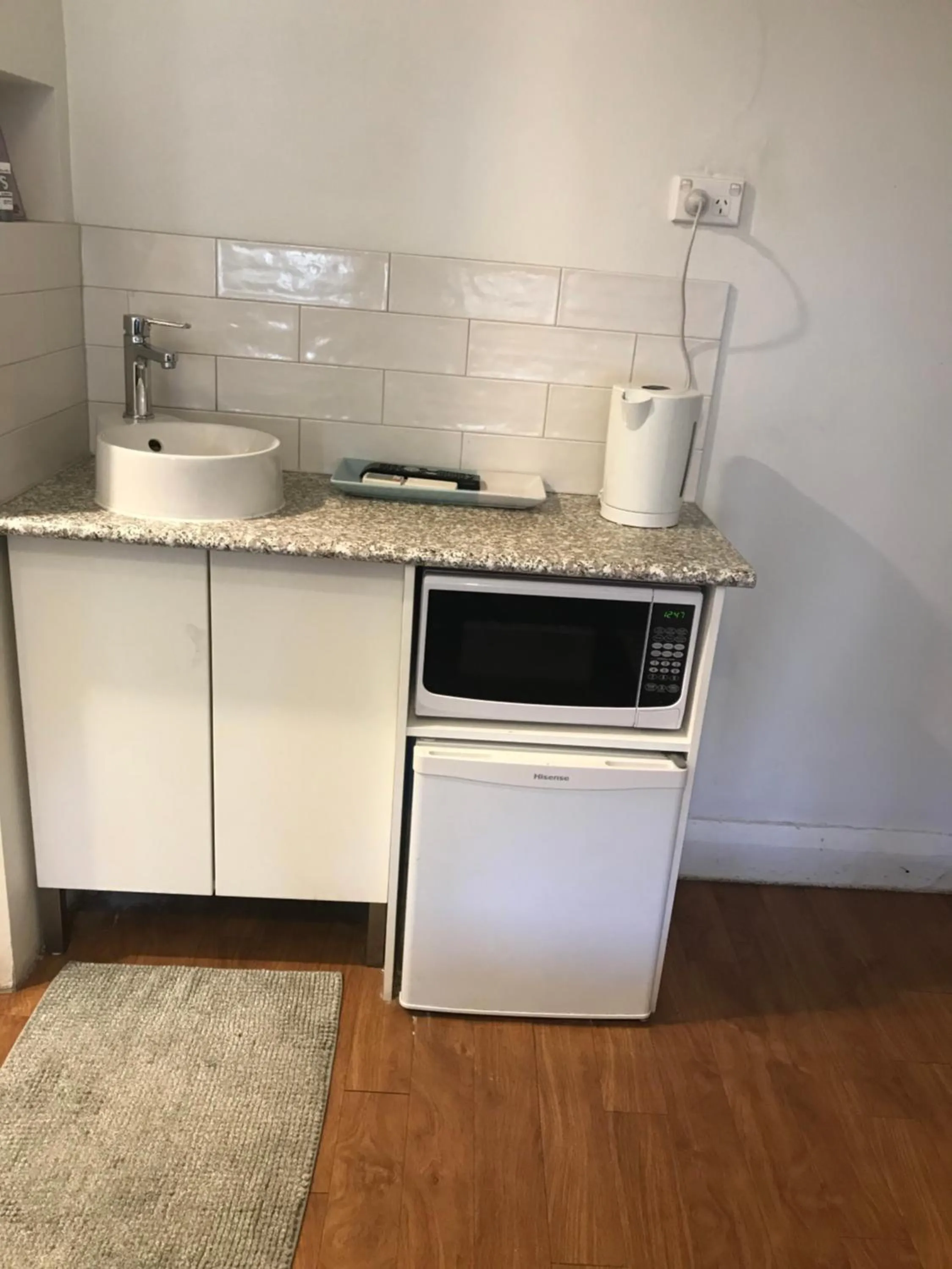 Kitchen or kitchenette in Highfield Private Hotel