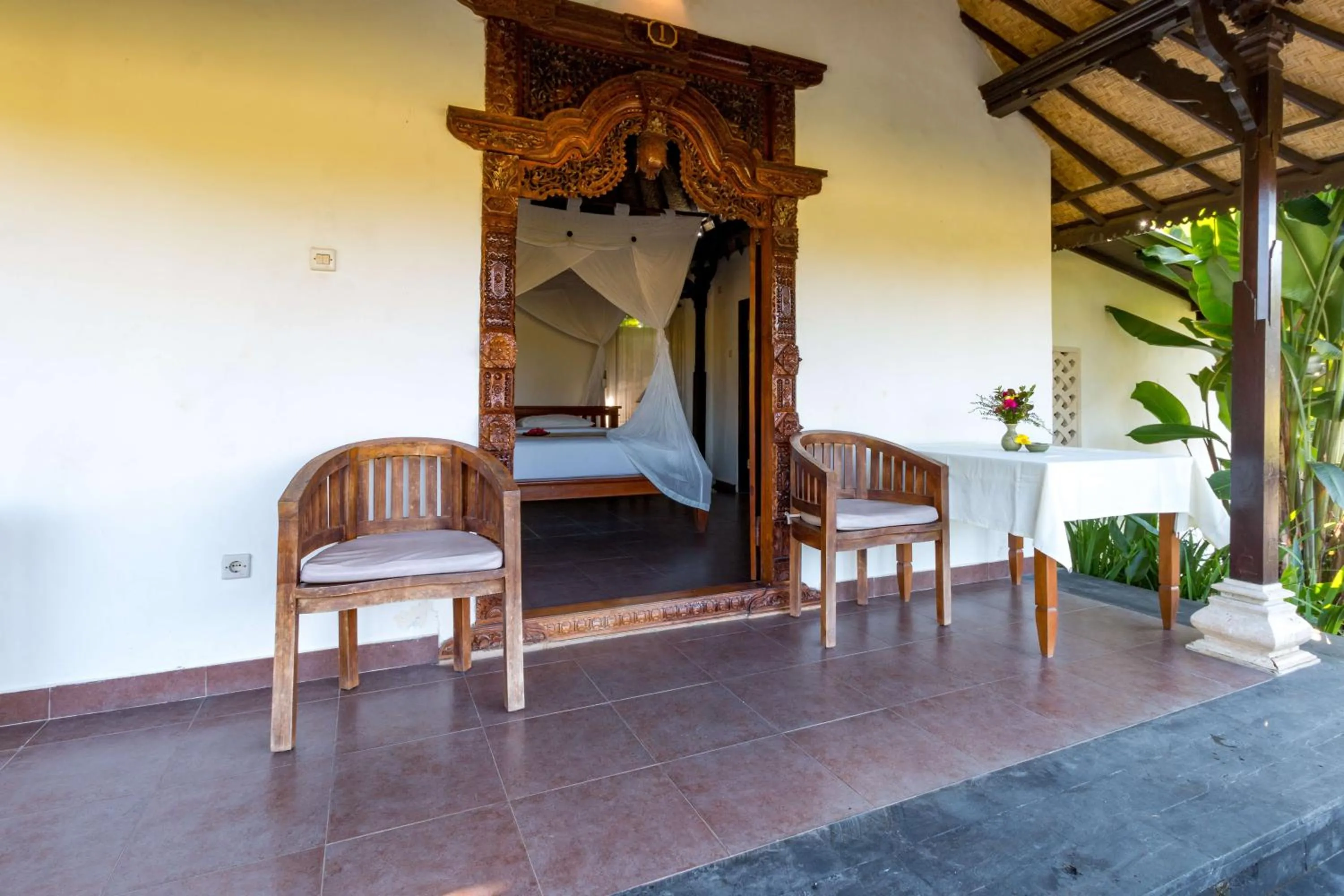 Seating area in Villa Taman di Blayu by Nagisa Bali