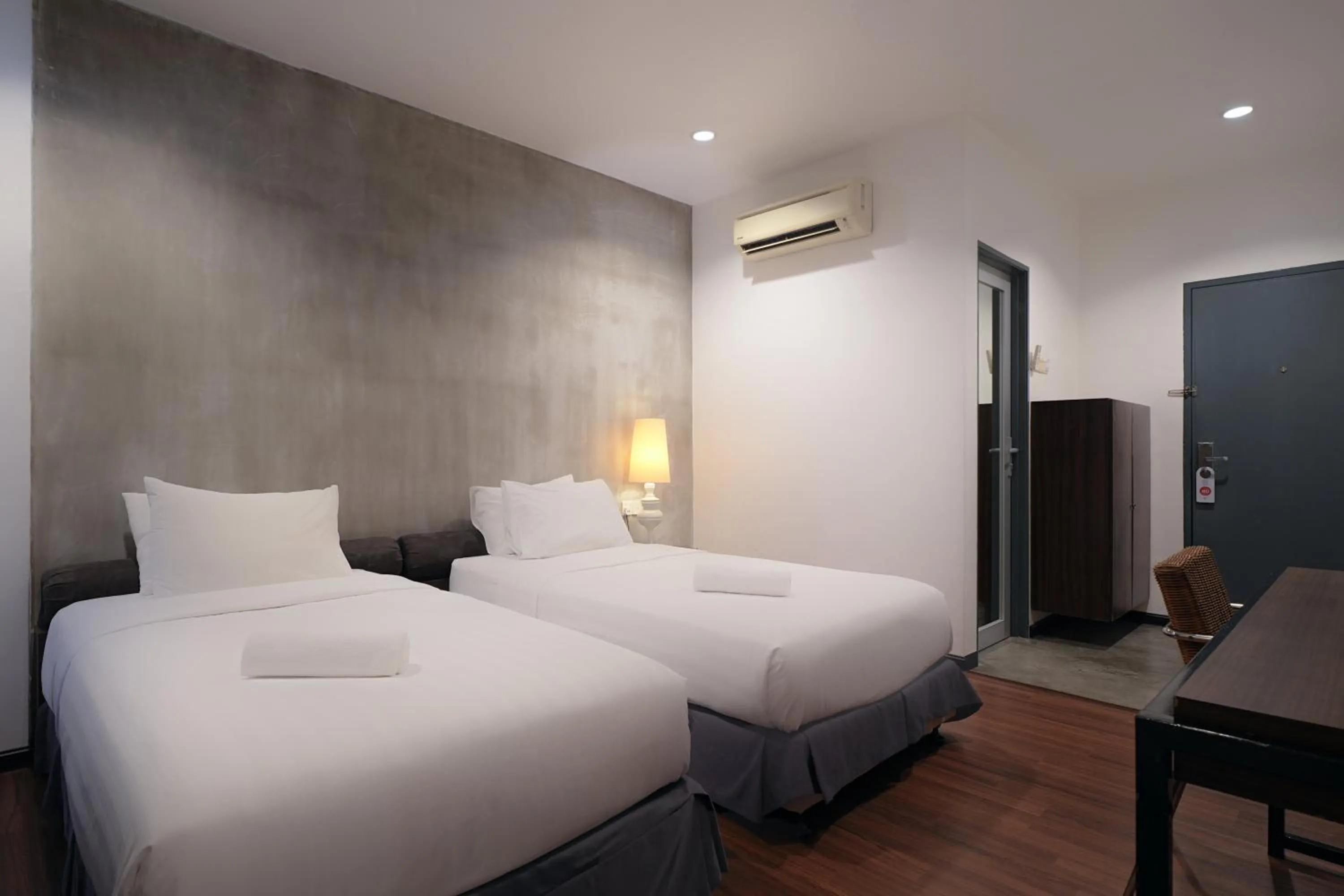 Bed in T+ Hotel Sungai Korok