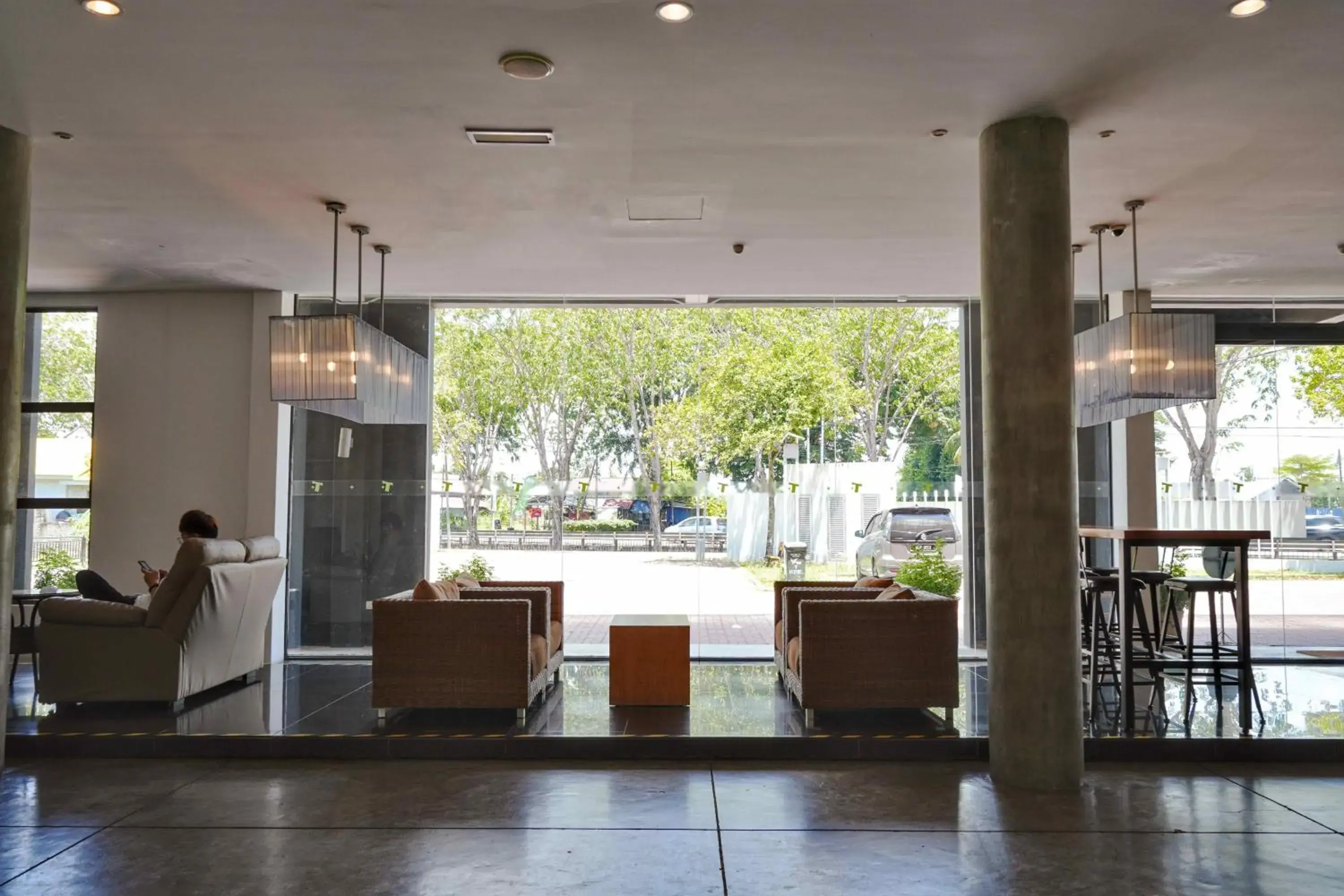 Lobby or reception in T+ Hotel Sungai Korok Lobby or reception in T+ Hotel Sungai Korok