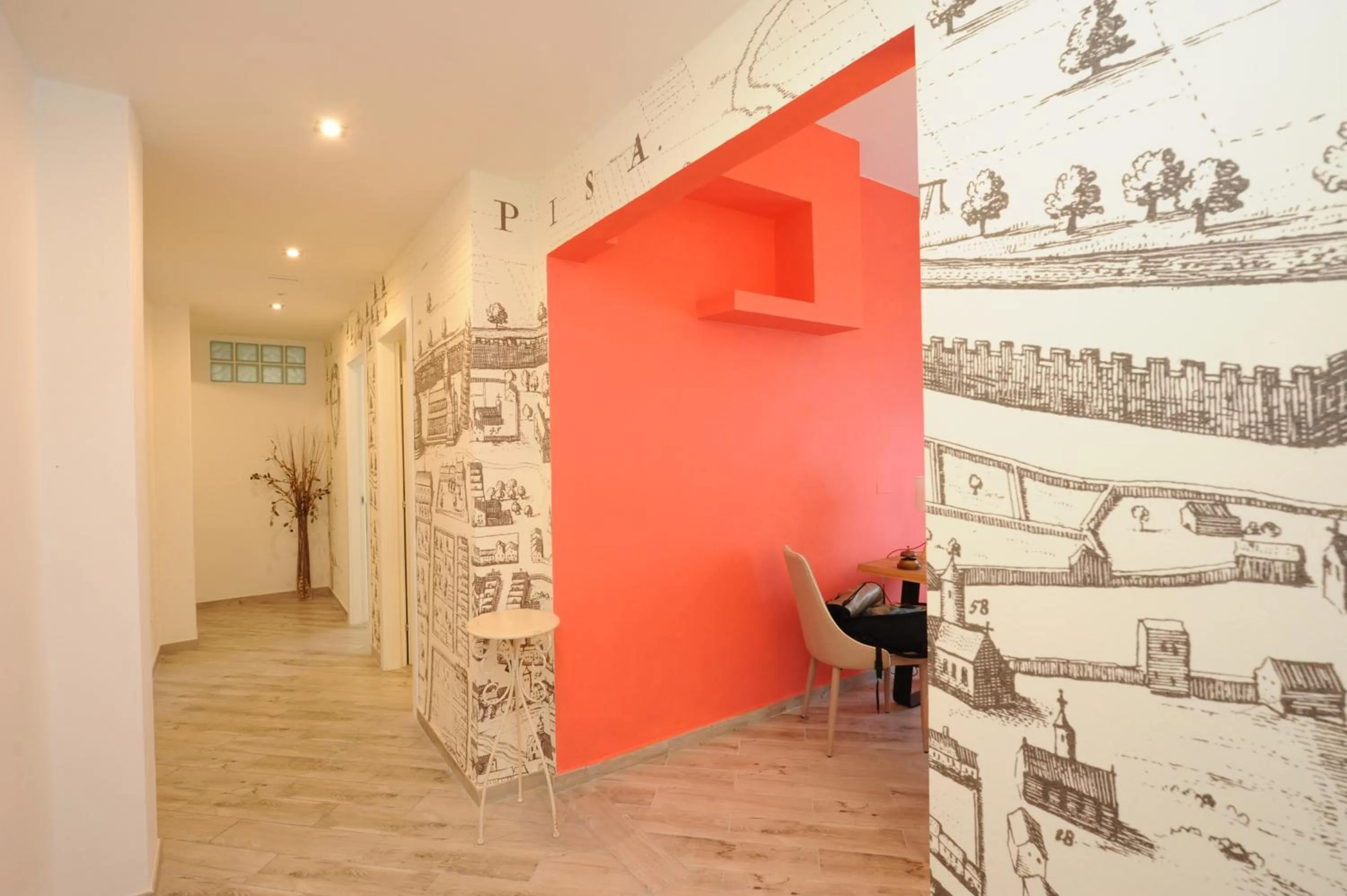 Lobby or reception in B&B Ariston Pisa Tower