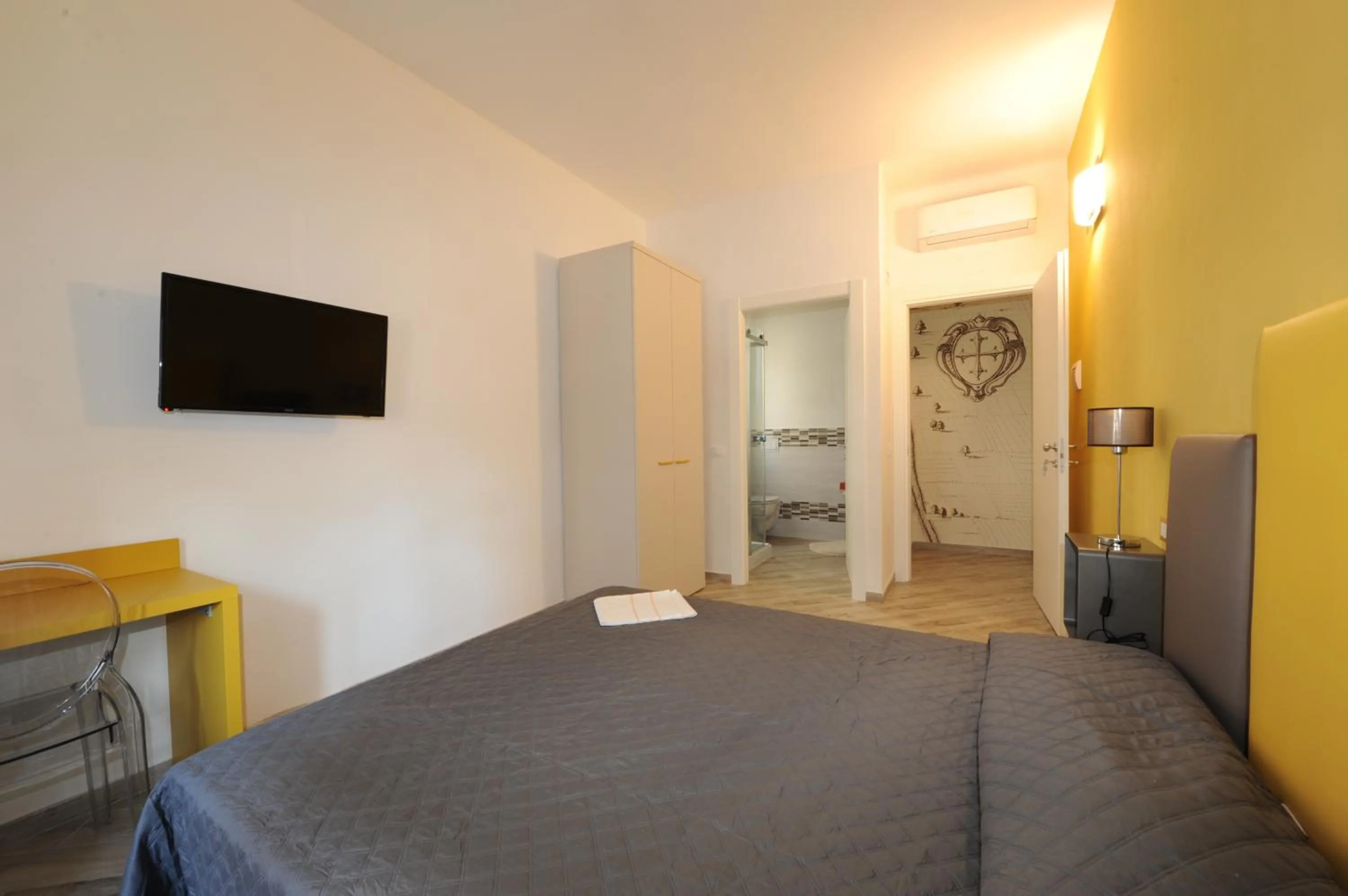 Bed in B&B Ariston Pisa Tower