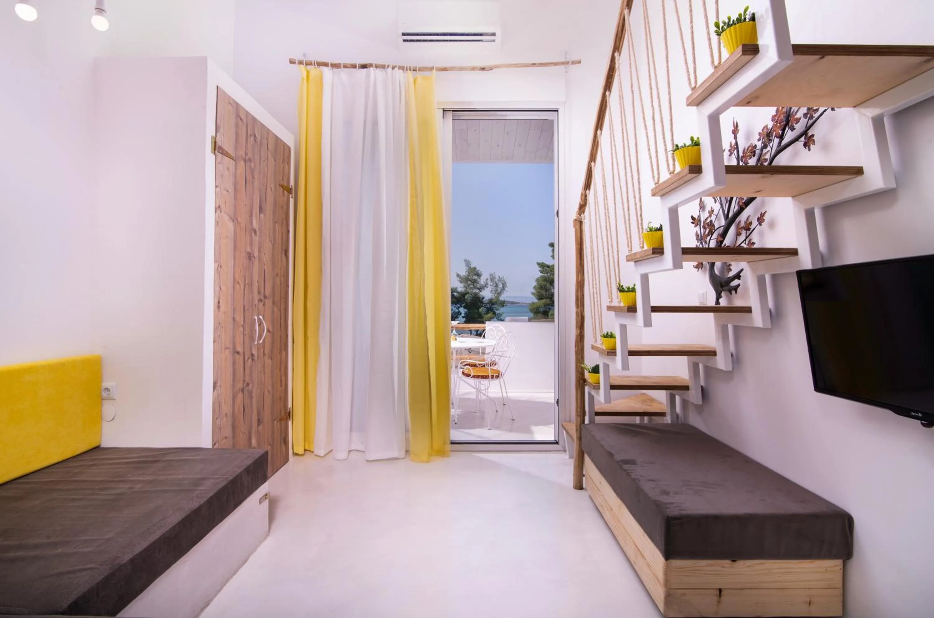 Living room, Bed in Casa di Greco