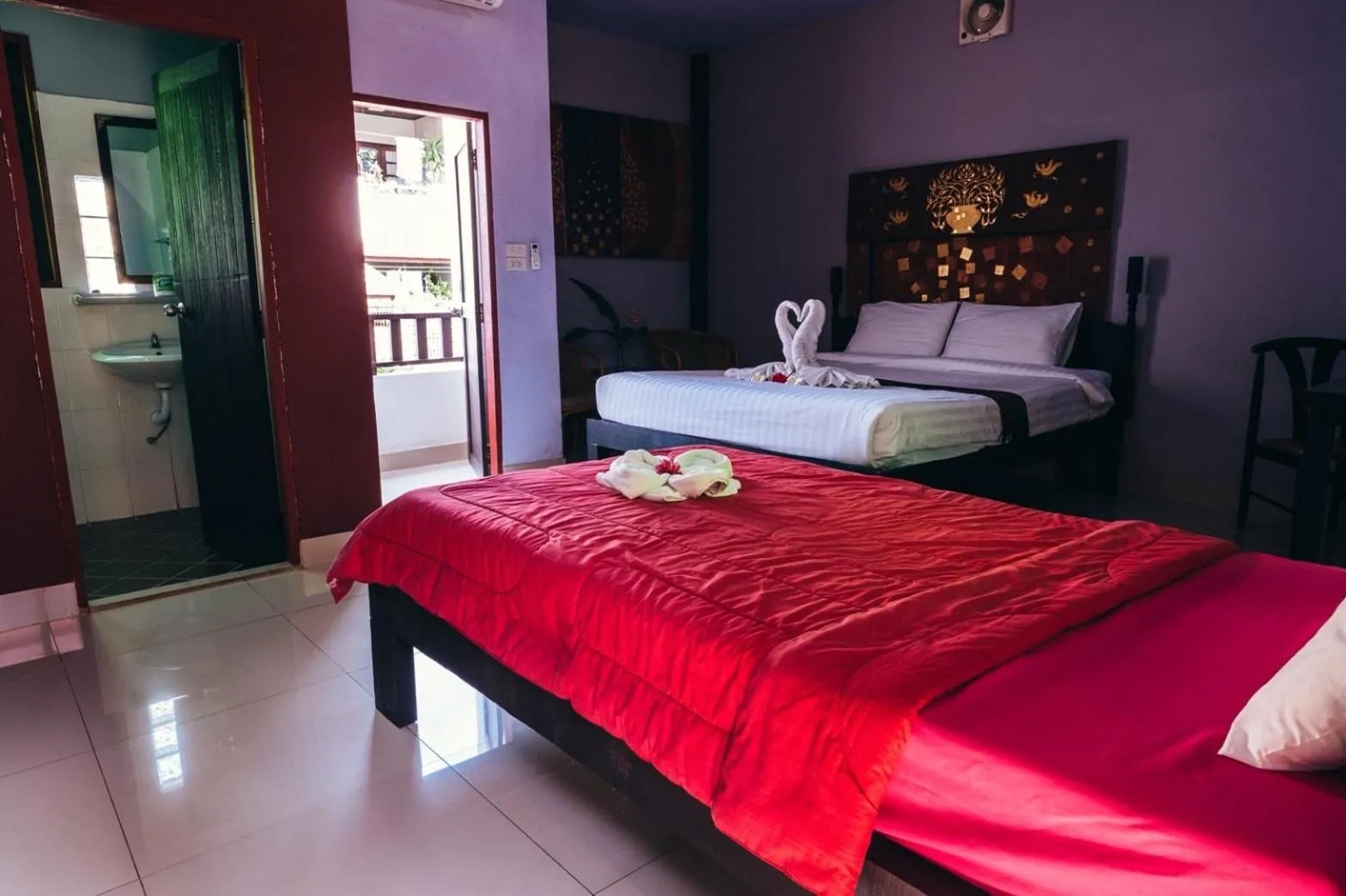 Bedroom in Lanna Boutique Resort