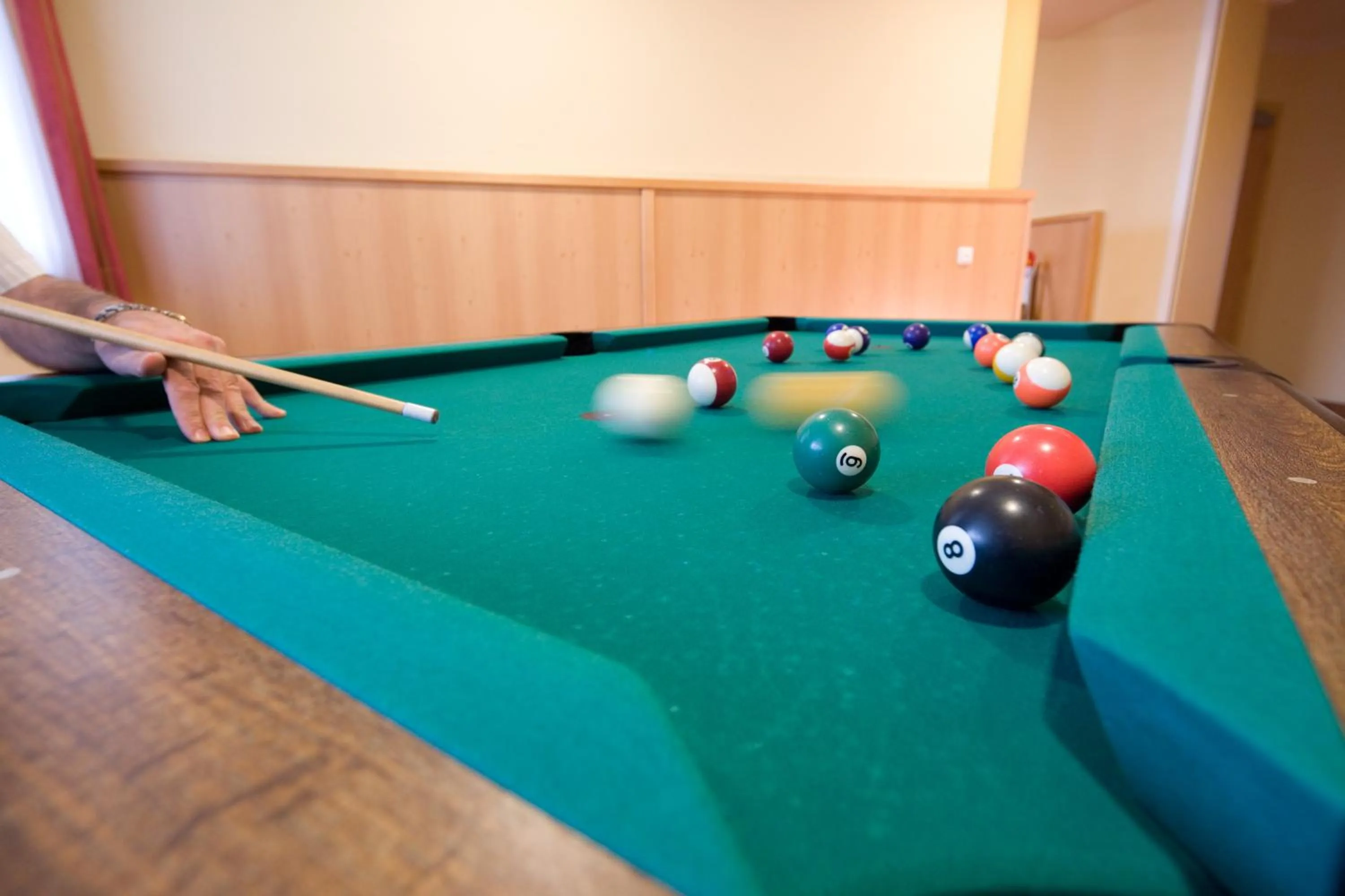 Billiard in Hotel Bergland