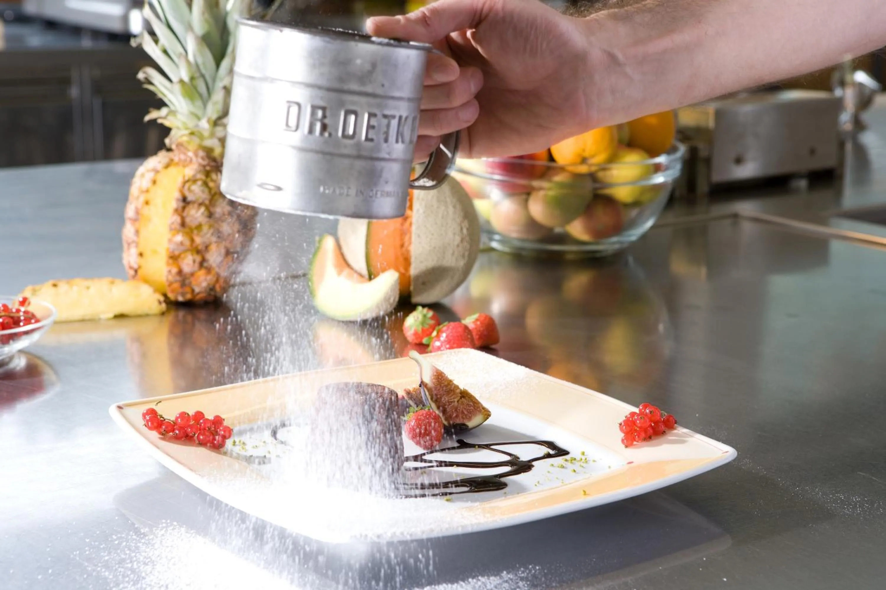 Food close-up in Hotel Bergland