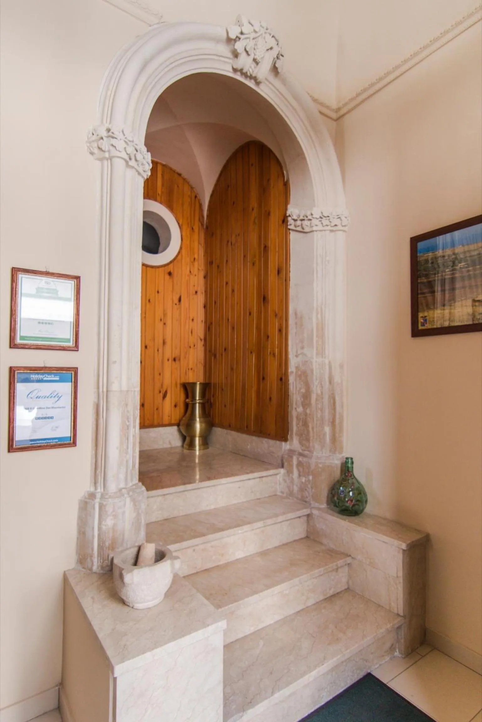 Decorative detail in B&B Il Giardino Dei Mandarini