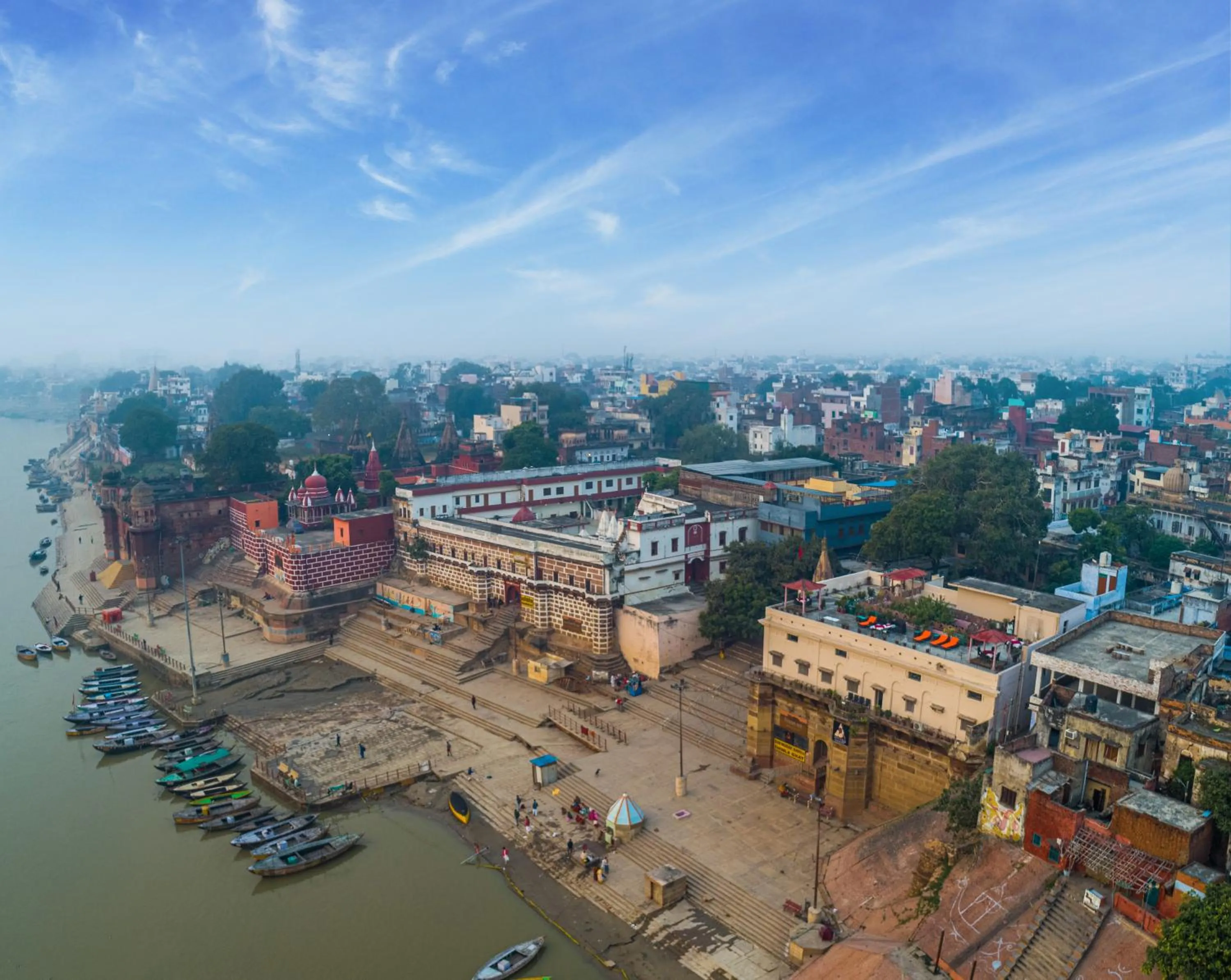 Bird's eye view in Amritara Suryauday Haveli