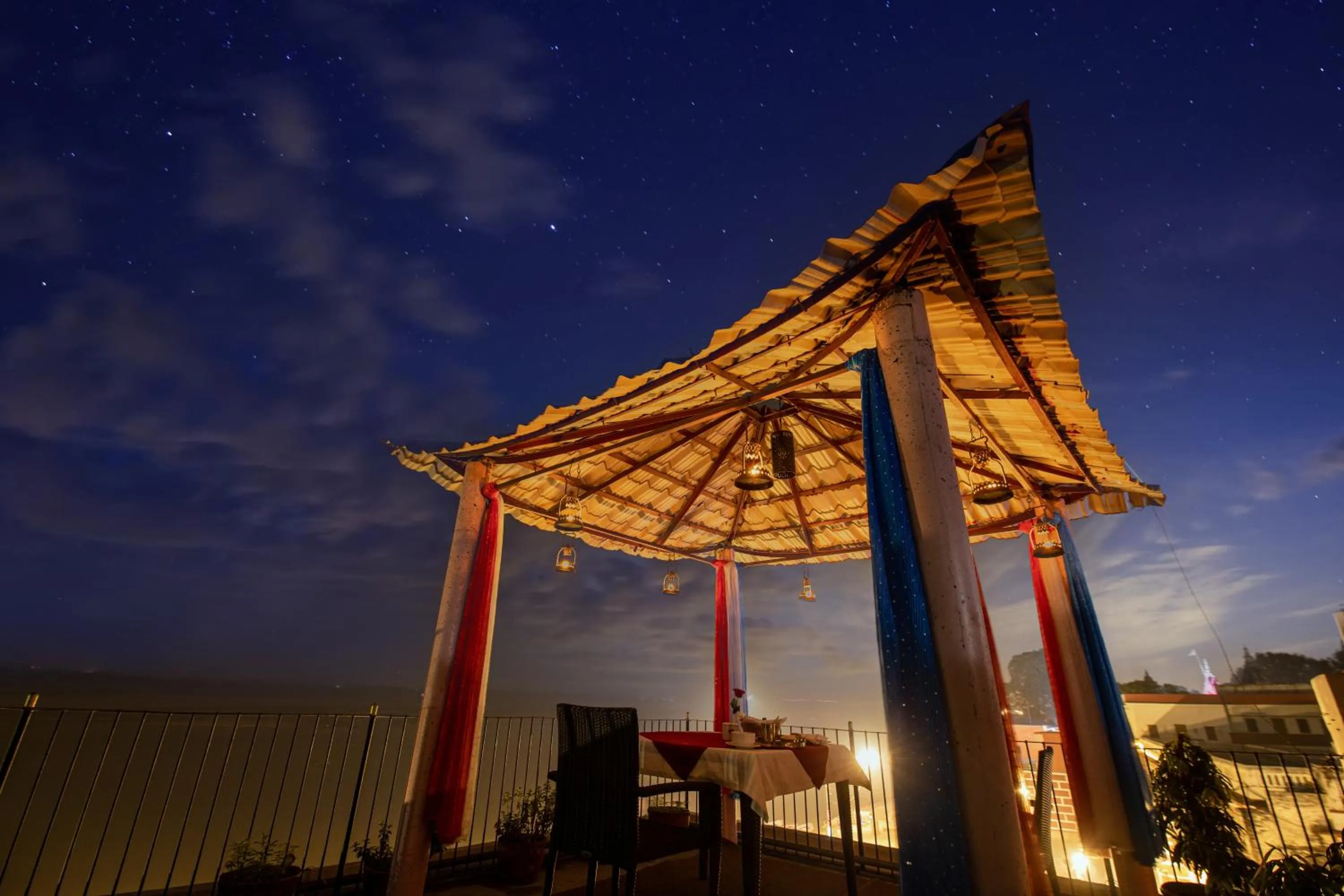 Patio in Amritara Suryauday Haveli