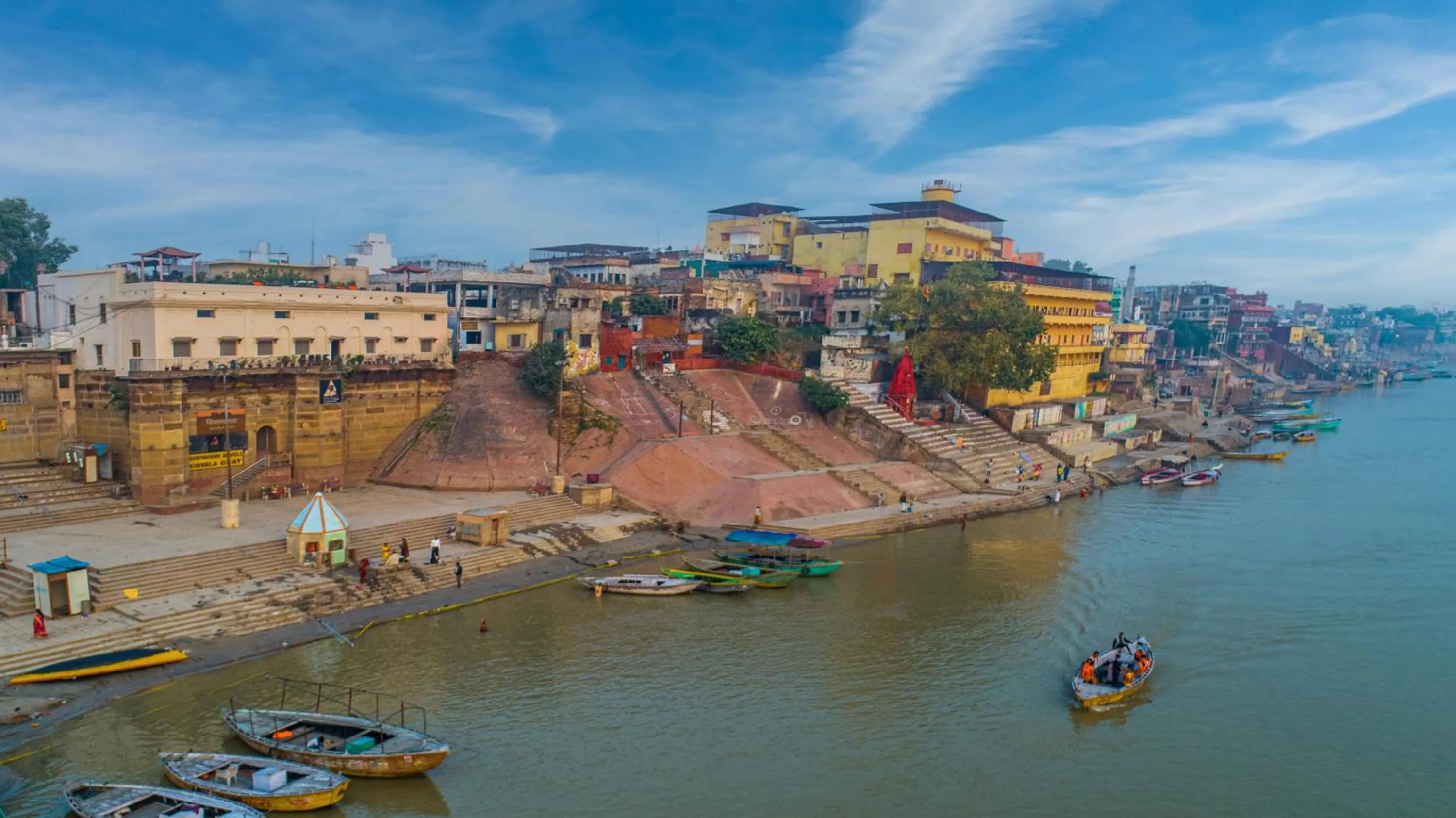 Bird's eye view in Amritara Suryauday Haveli