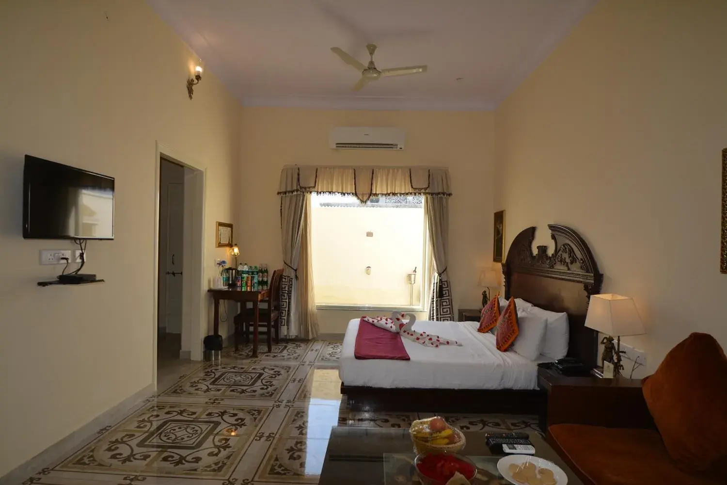 Bed in Aaram Baagh Pushkar by Pachar Group Bed in Aaram Baagh Pushkar by Pachar Group