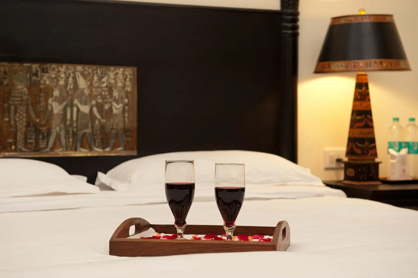 Bed in Aaram Baagh Pushkar by Pachar Group