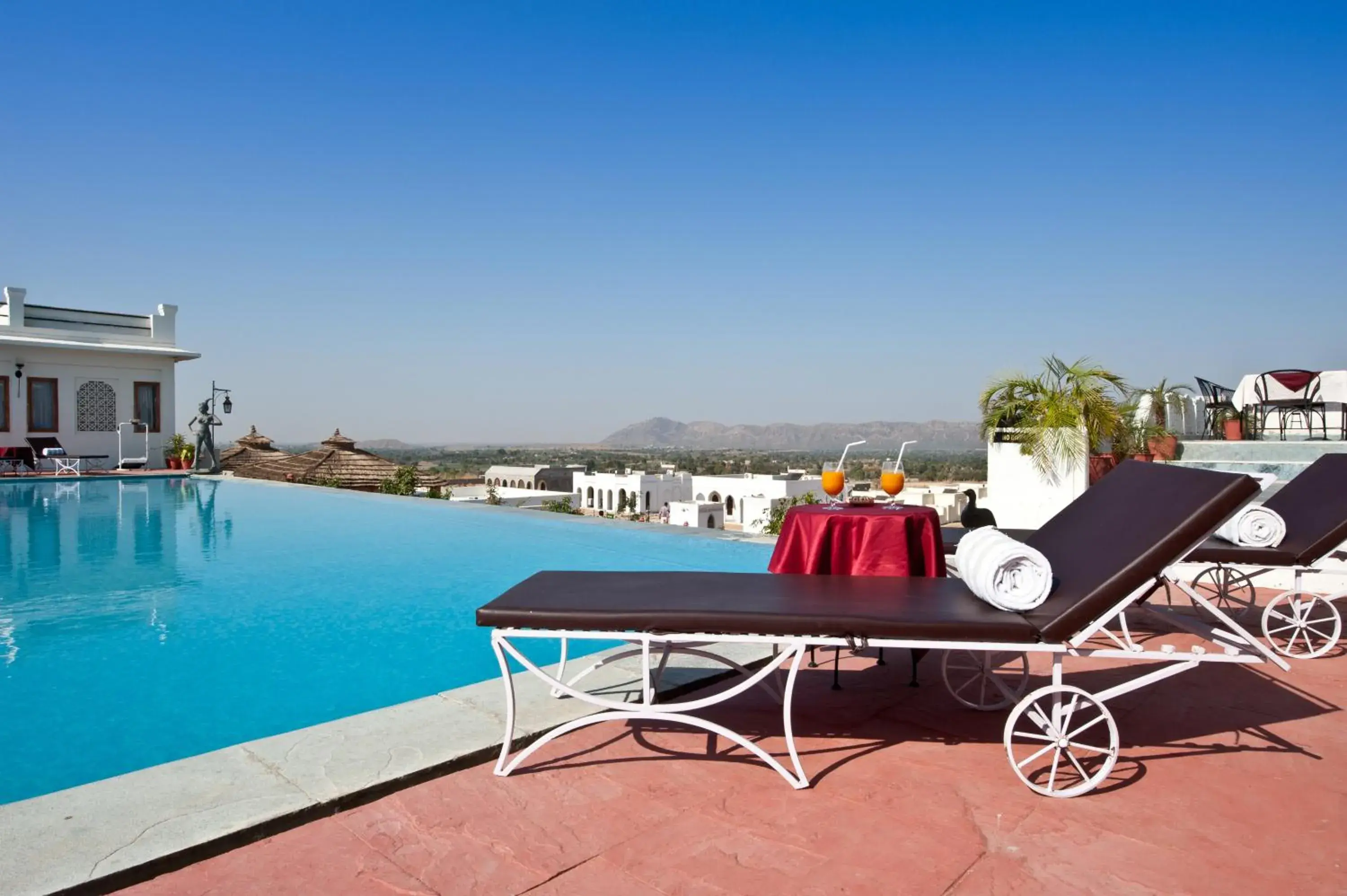 Swimming pool in Aaram Baagh Pushkar by Pachar Group Swimming pool in Aaram Baagh Pushkar by Pachar Group