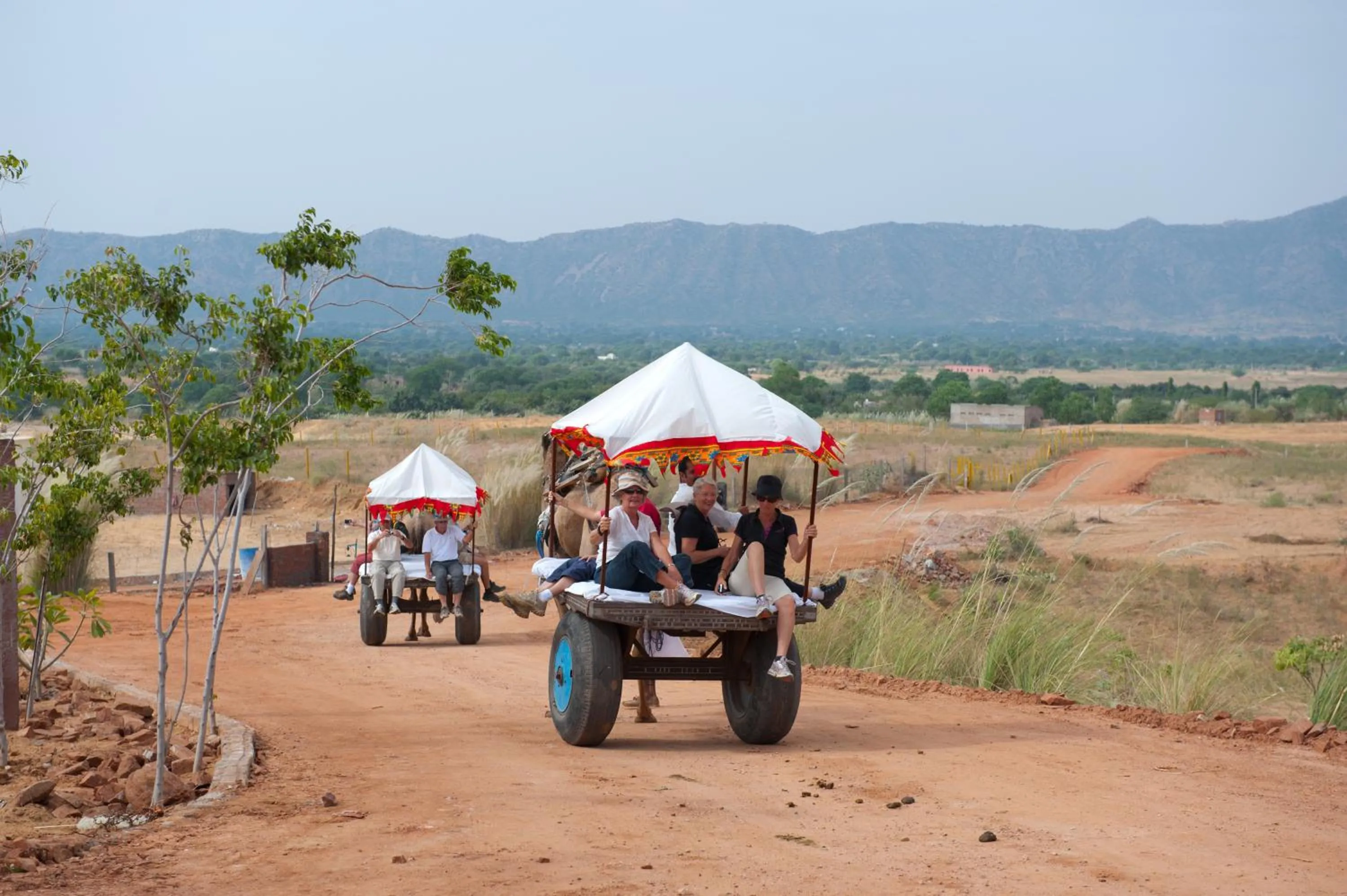 On site in Aaram Baagh Pushkar by Pachar Group