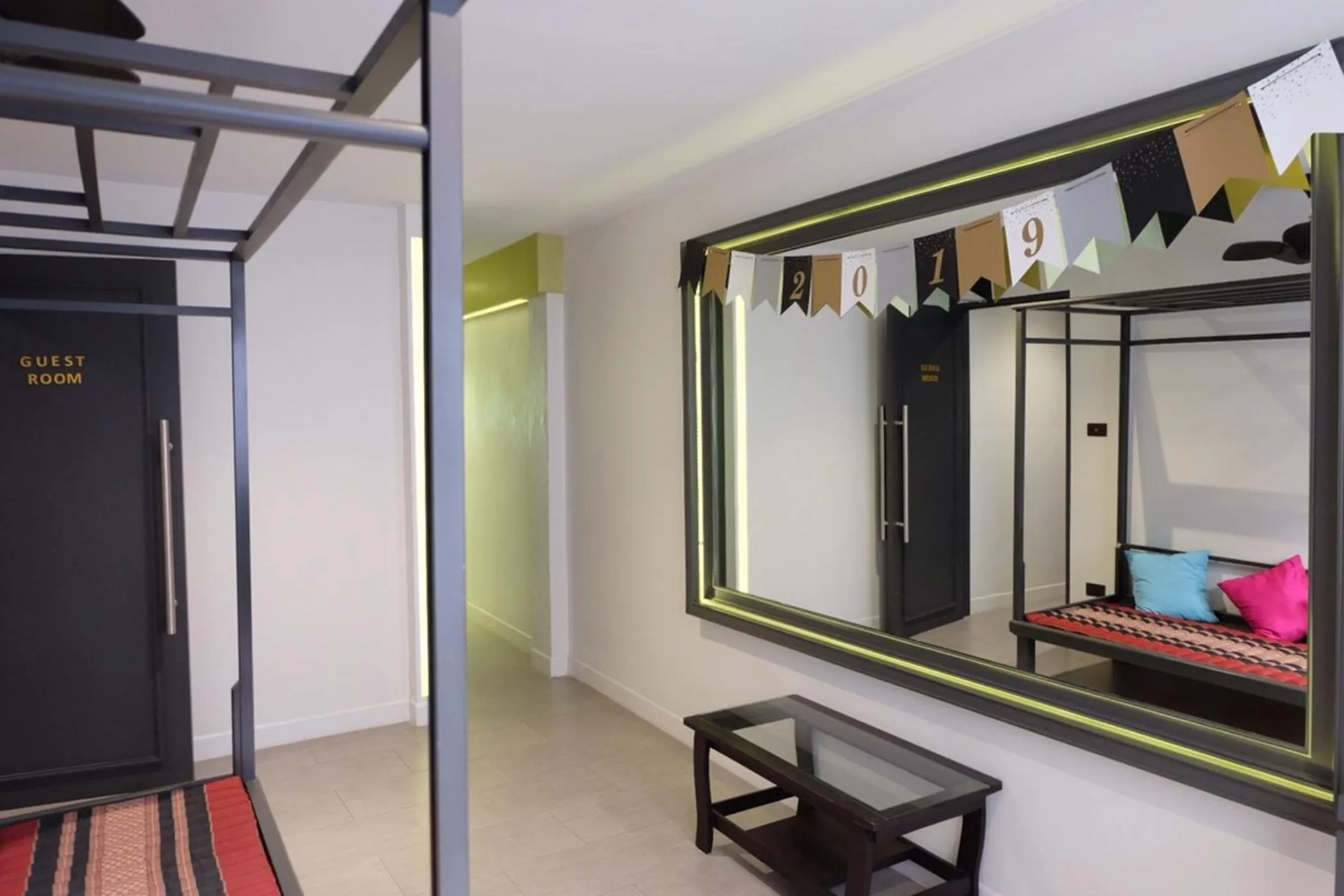 Communal lounge/ TV room in Four Sisters Homestay