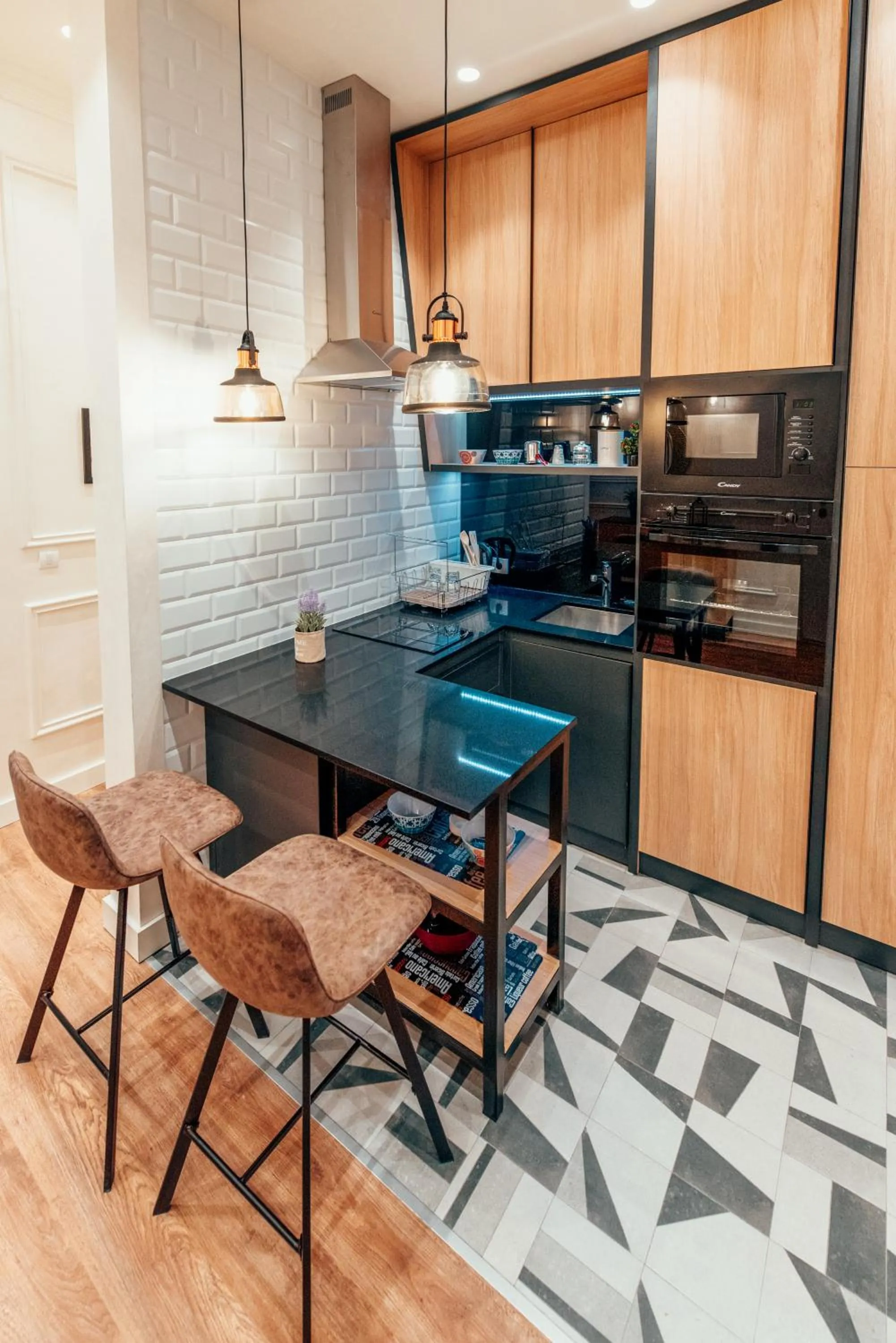 Kitchen or kitchenette in Miha Luxury Apartment