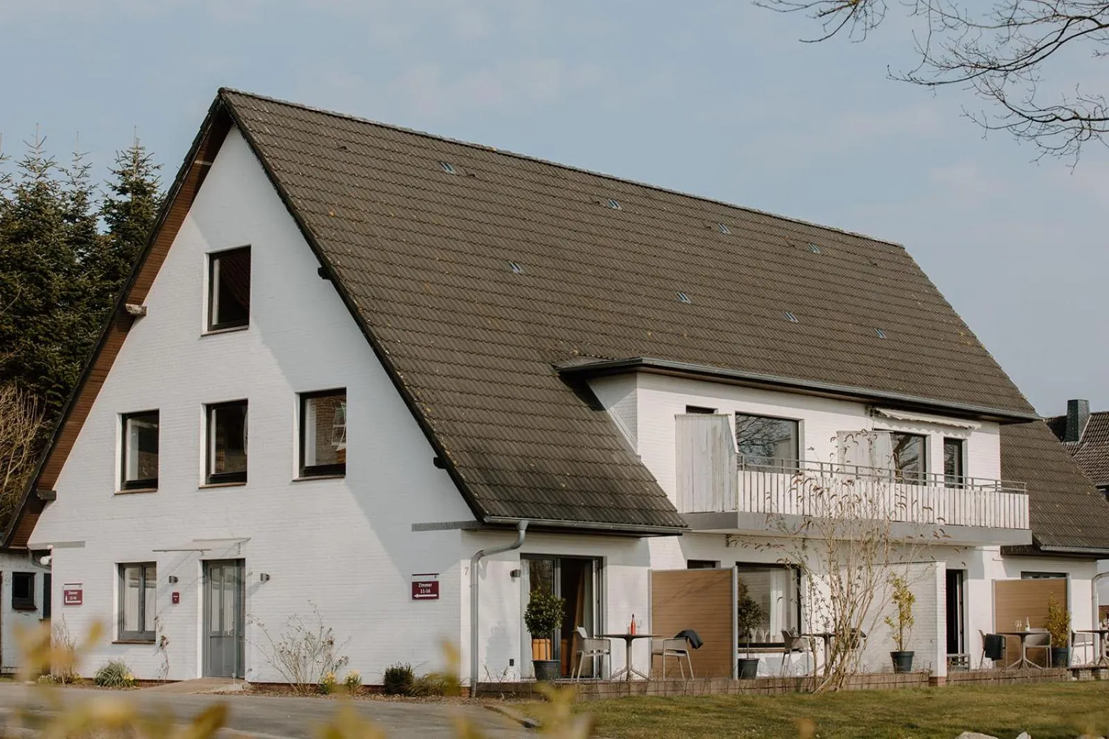 Garden in Hotel zur Treene