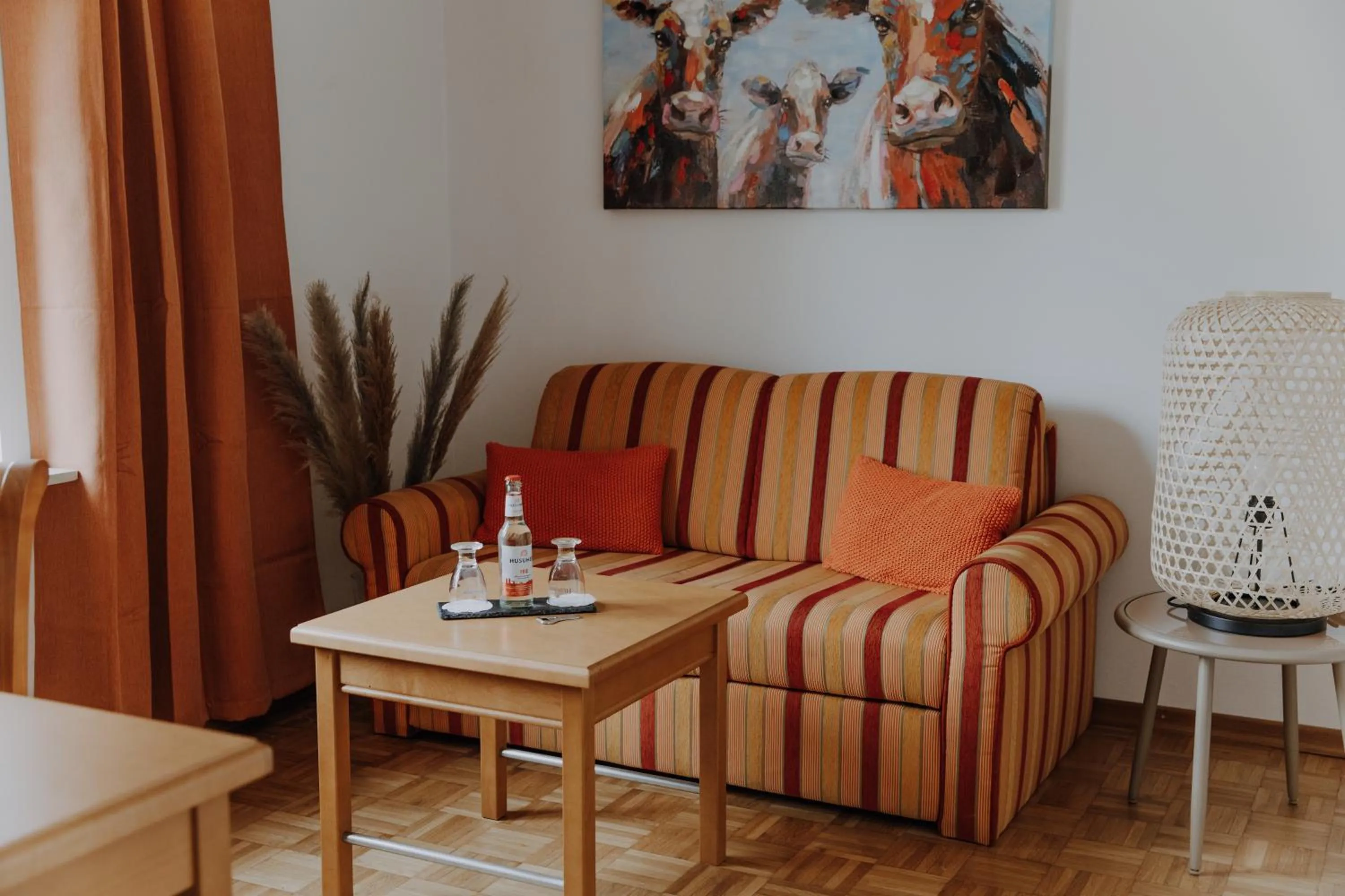 Living room in Hotel zur Treene