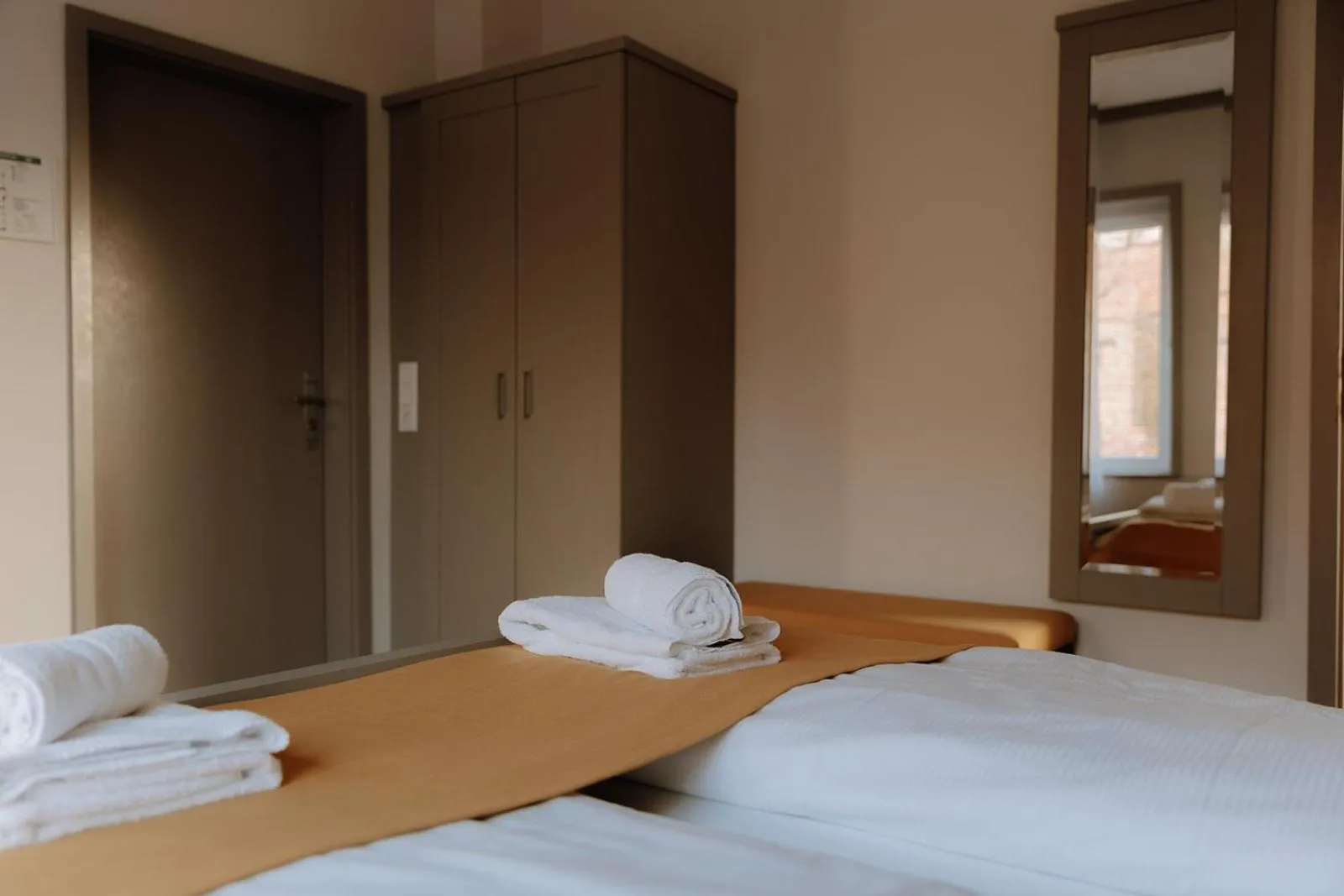 Bed in Hotel zur Treene