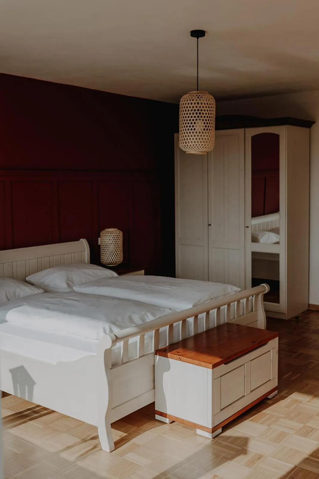 Bed in Hotel zur Treene