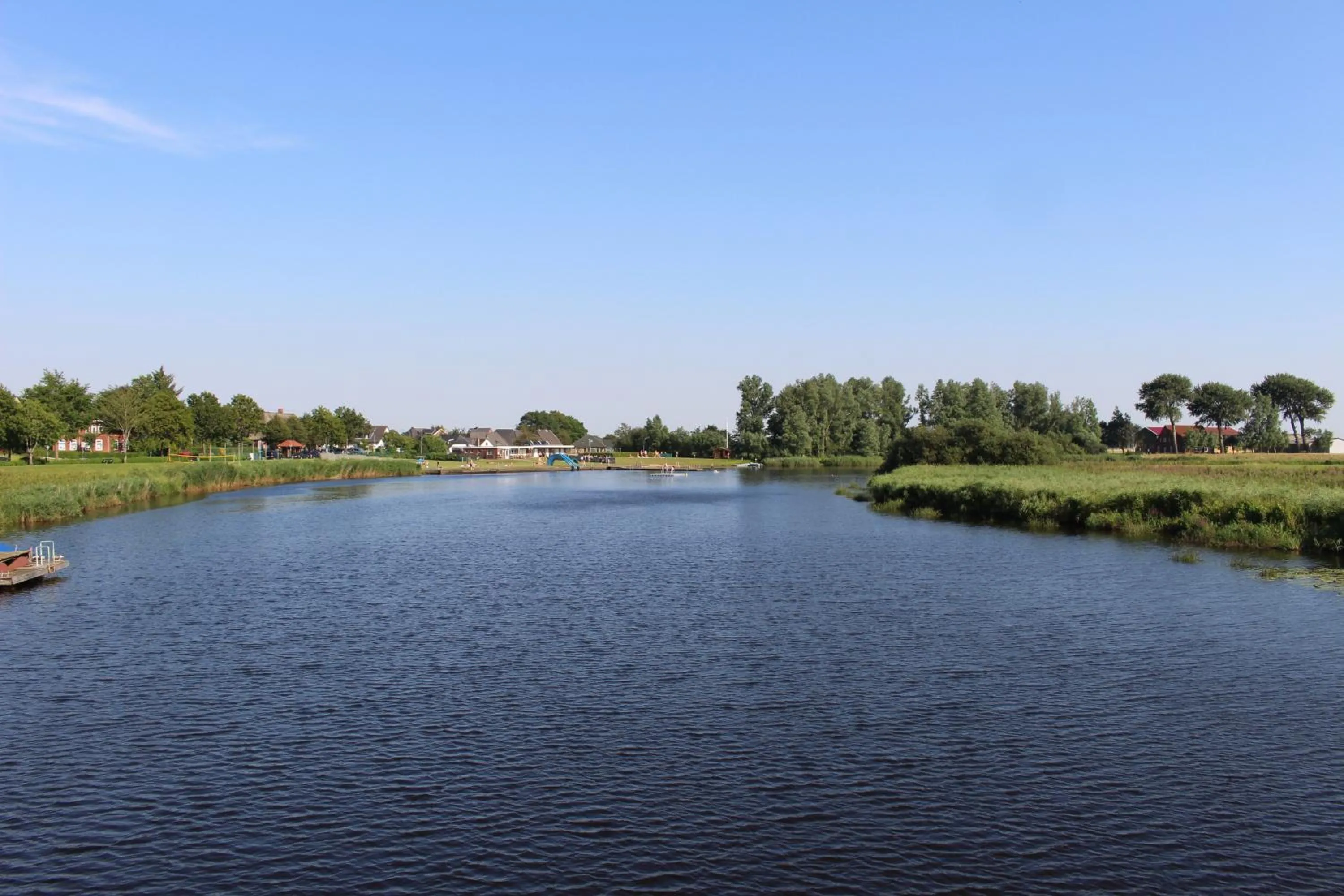 River view in Hotel zur Treene