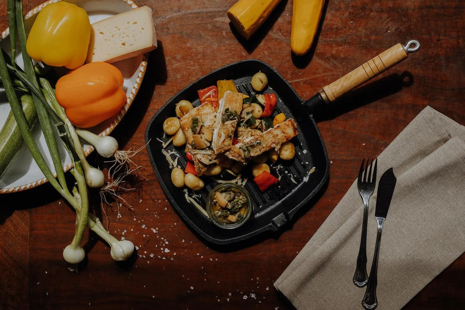 Food and drinks in Hotel zur Treene