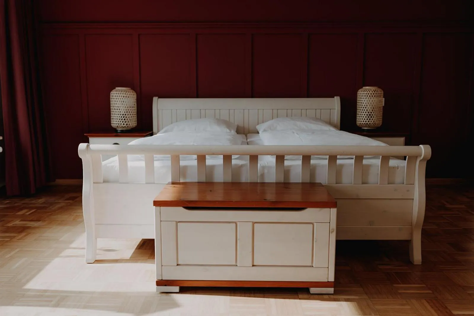 Bed in Hotel zur Treene