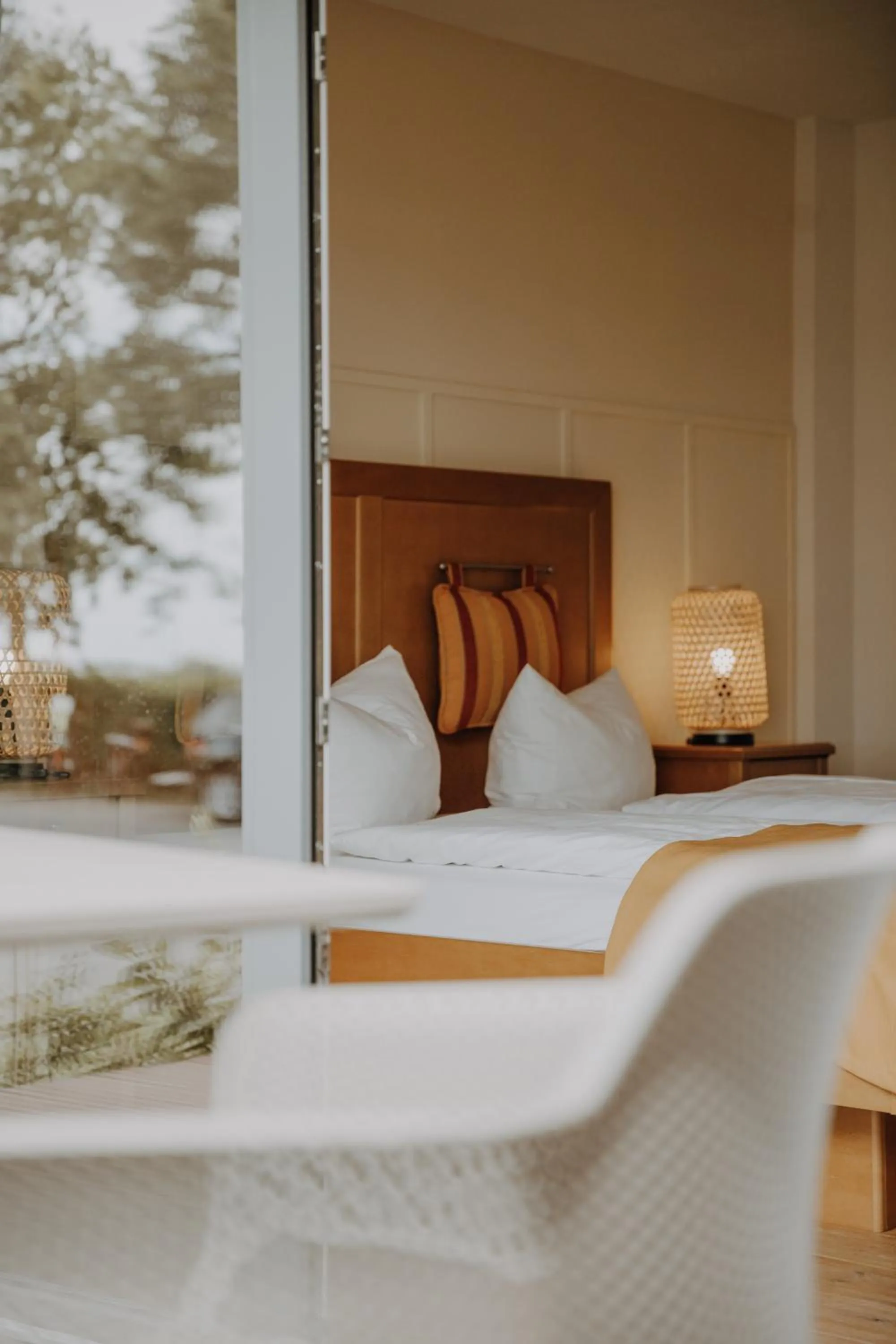 Bed in Hotel zur Treene