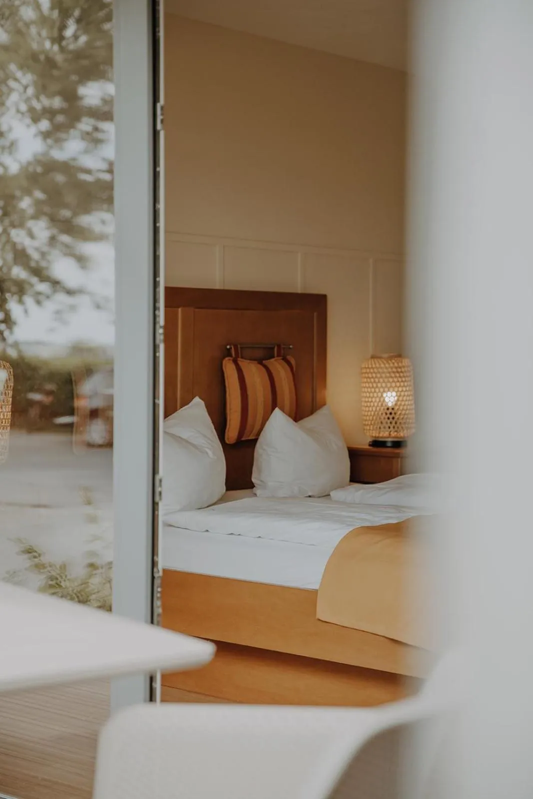 Photo of the whole room, Bed in Hotel zur Treene