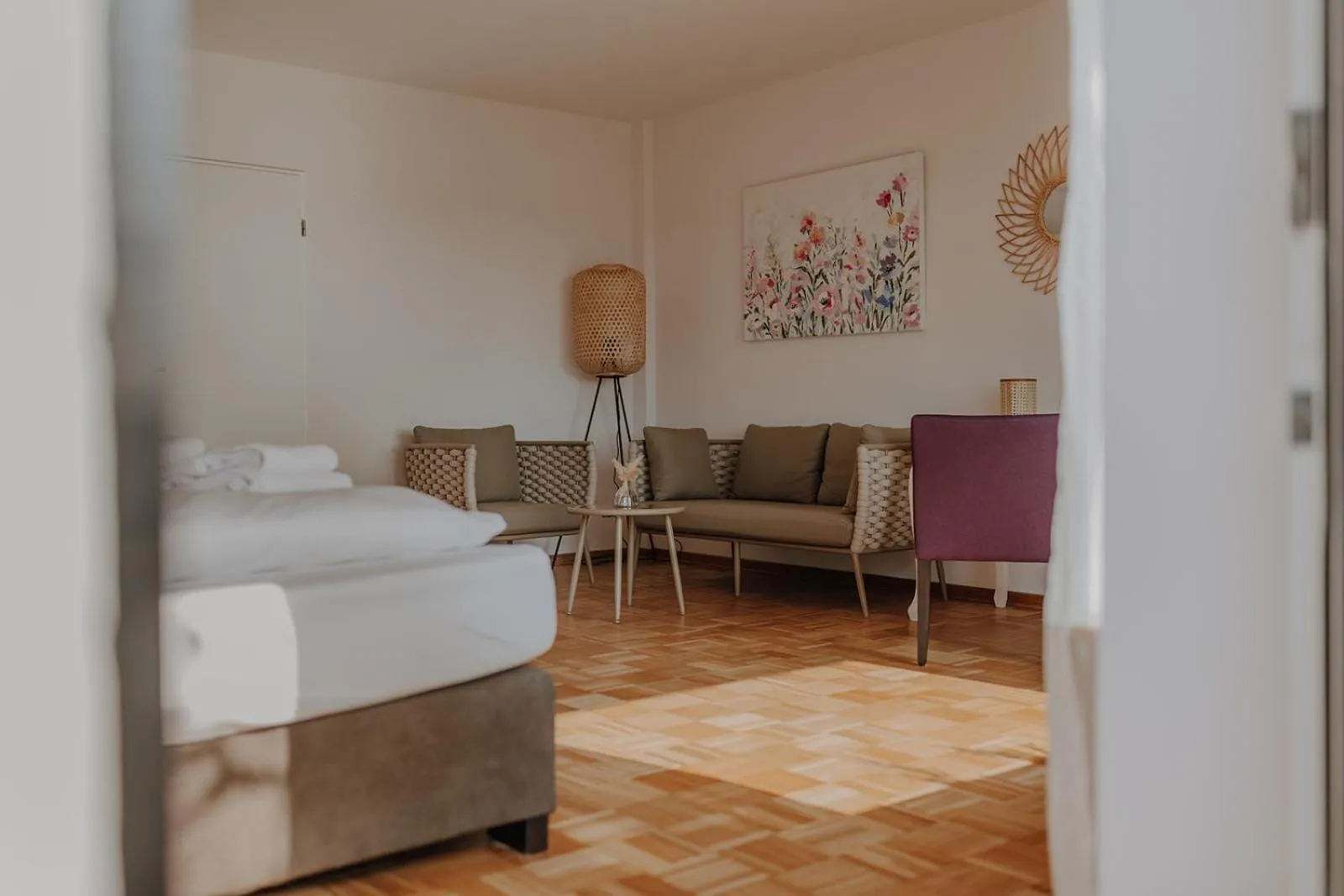 Photo of the whole room, Bed in Hotel zur Treene