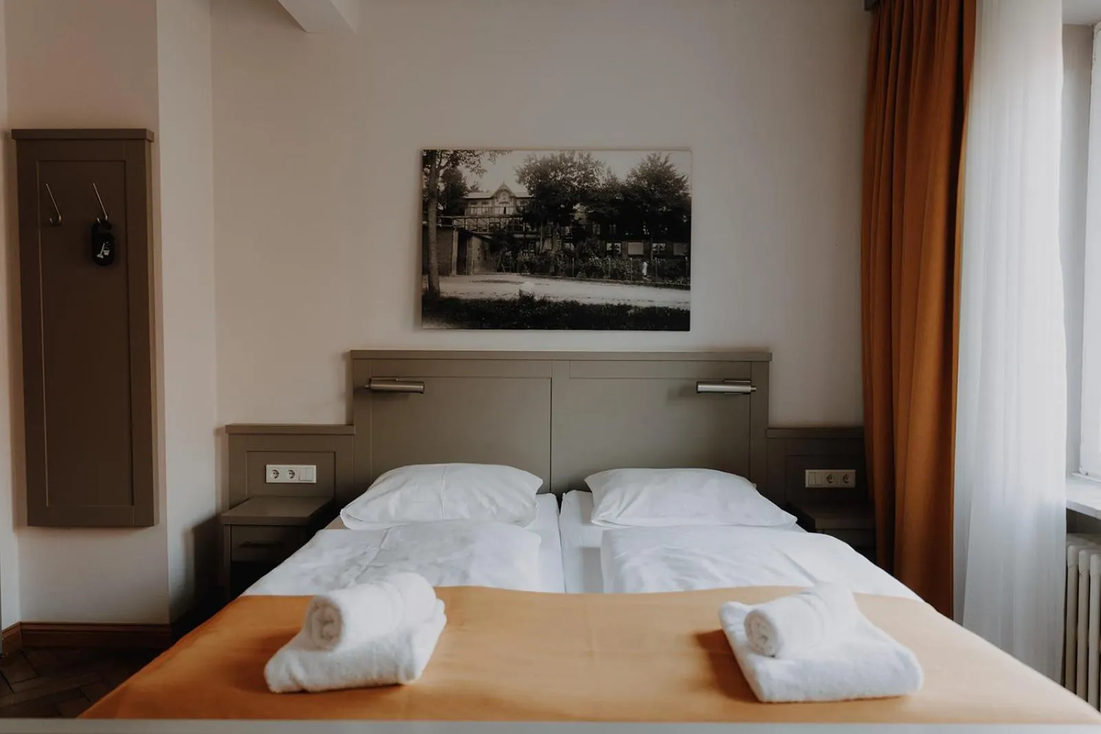 Bed in Hotel zur Treene